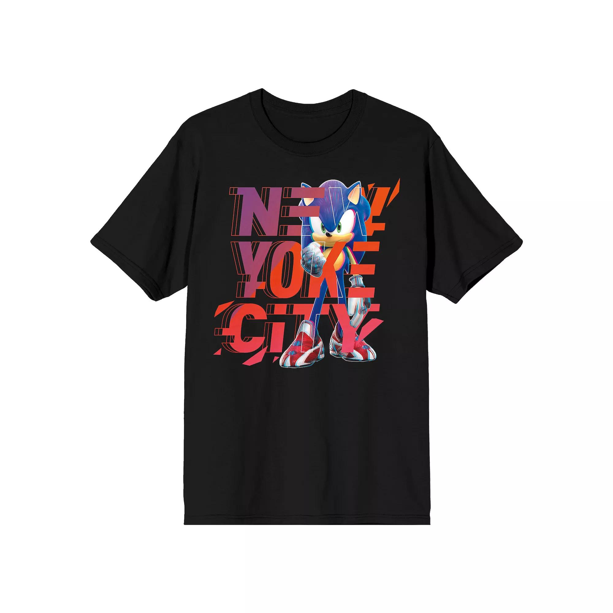 Men's Sonic Prime New Yoke City Short Sleeve Graphic Tee,  Product Image