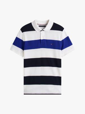 Regular Fit Block Stripe Polo Product Image