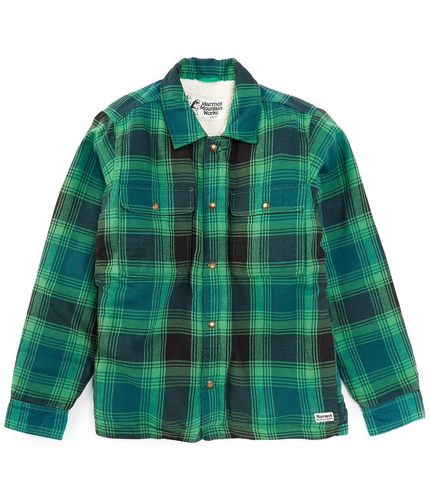 Marmot Ridgefield Sherpa Flannel Shirt Jacket Product Image