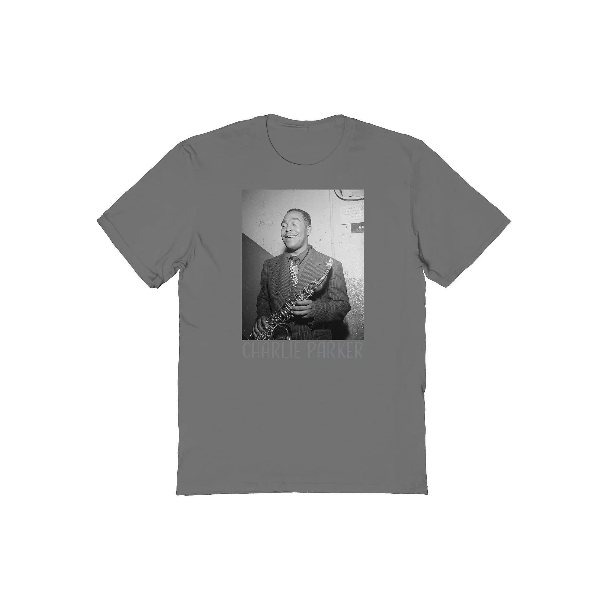 Men's Candid Graphic Tee, Size: Large, Grey Product Image