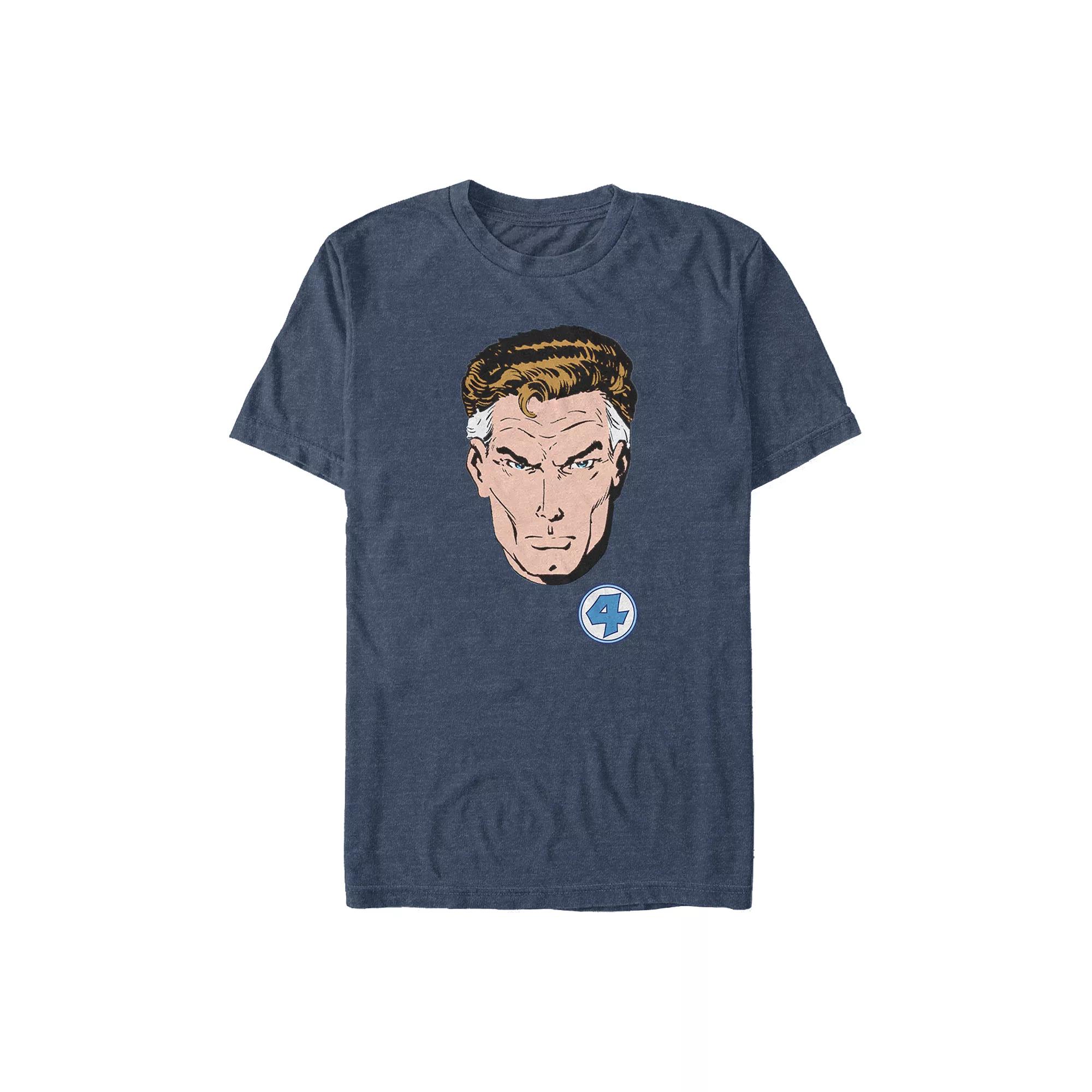 Big & Tall Marvel Fantastic Four Mr. Fantastic Face Graphic Tee, Men's,  Product Image