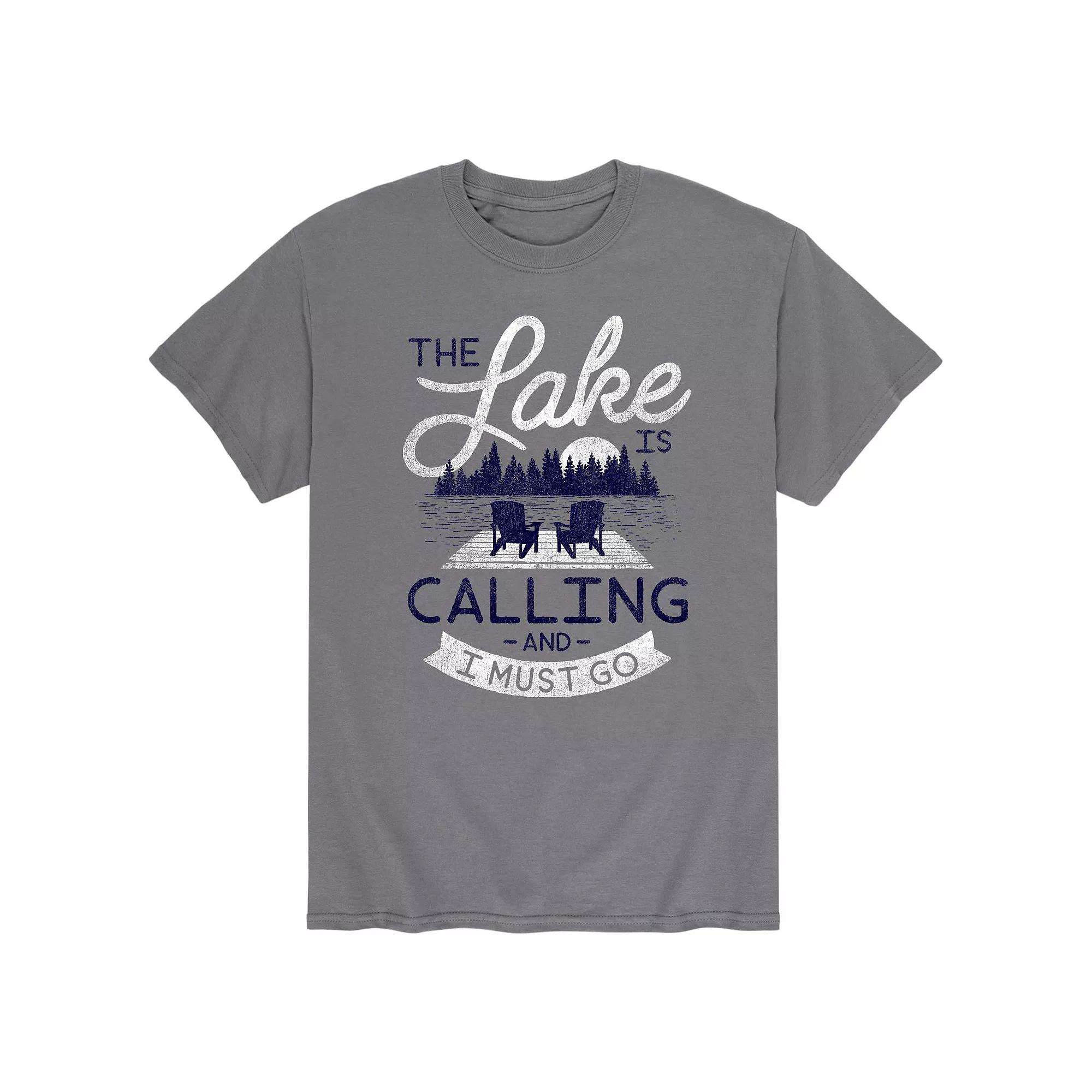 Men's "The Lake Is Calling And I Must Go" Tee,  Product Image