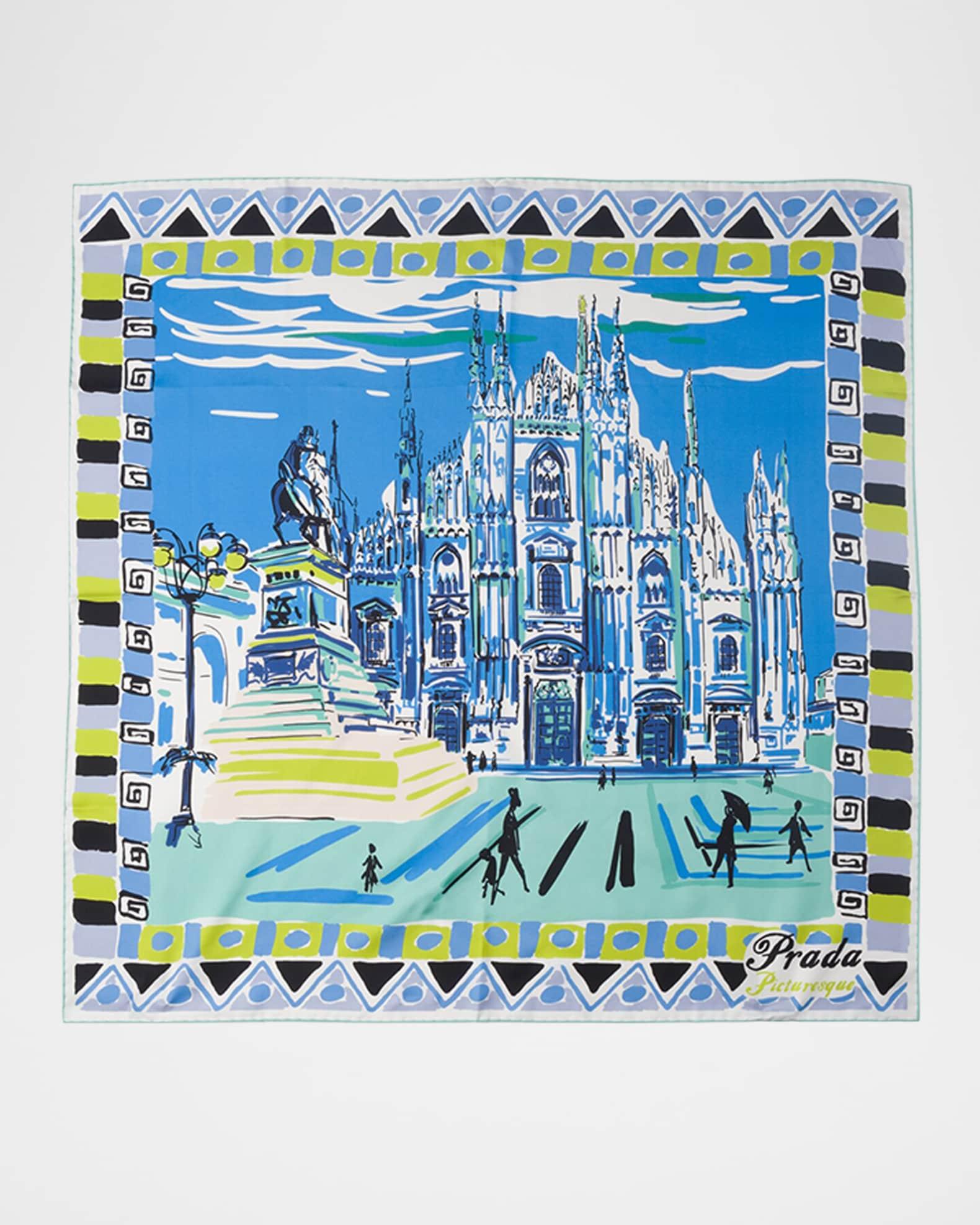 Picturesque Milano Silk Scarf Product Image