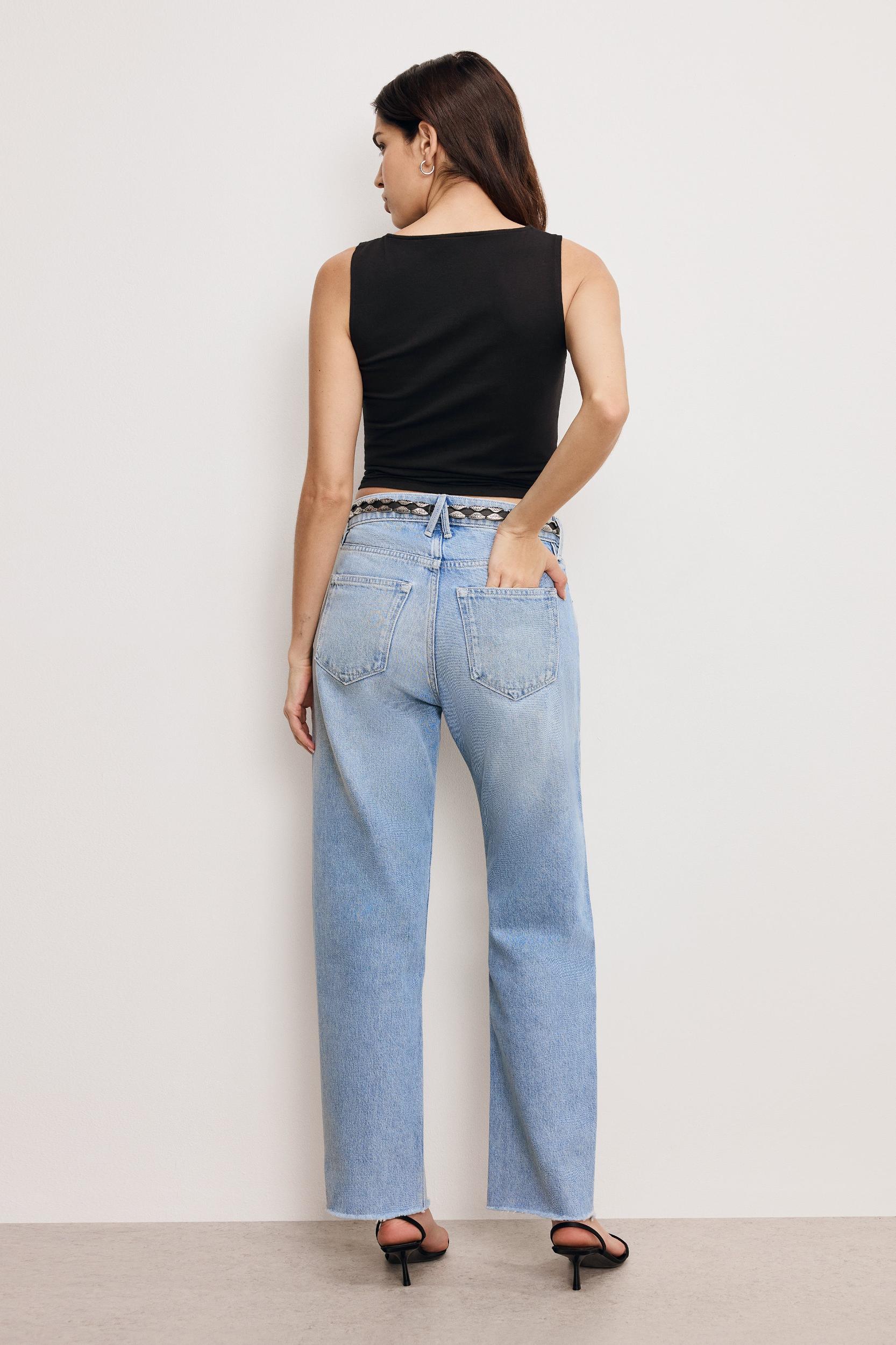 GOOD RELAXED STRAIGHT JEANS | INDIGO887 Product Image