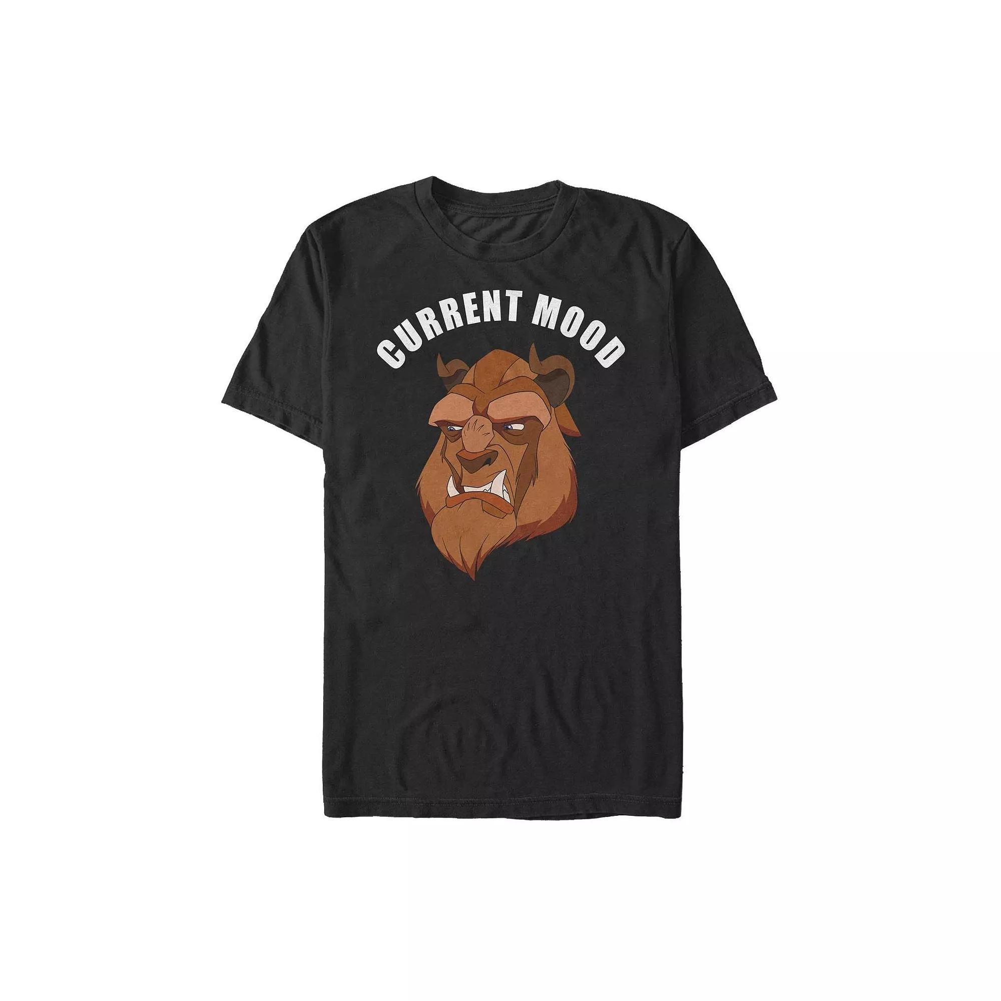 Men's Disney's Beauty and the Beast Current Mood Tee,  Product Image