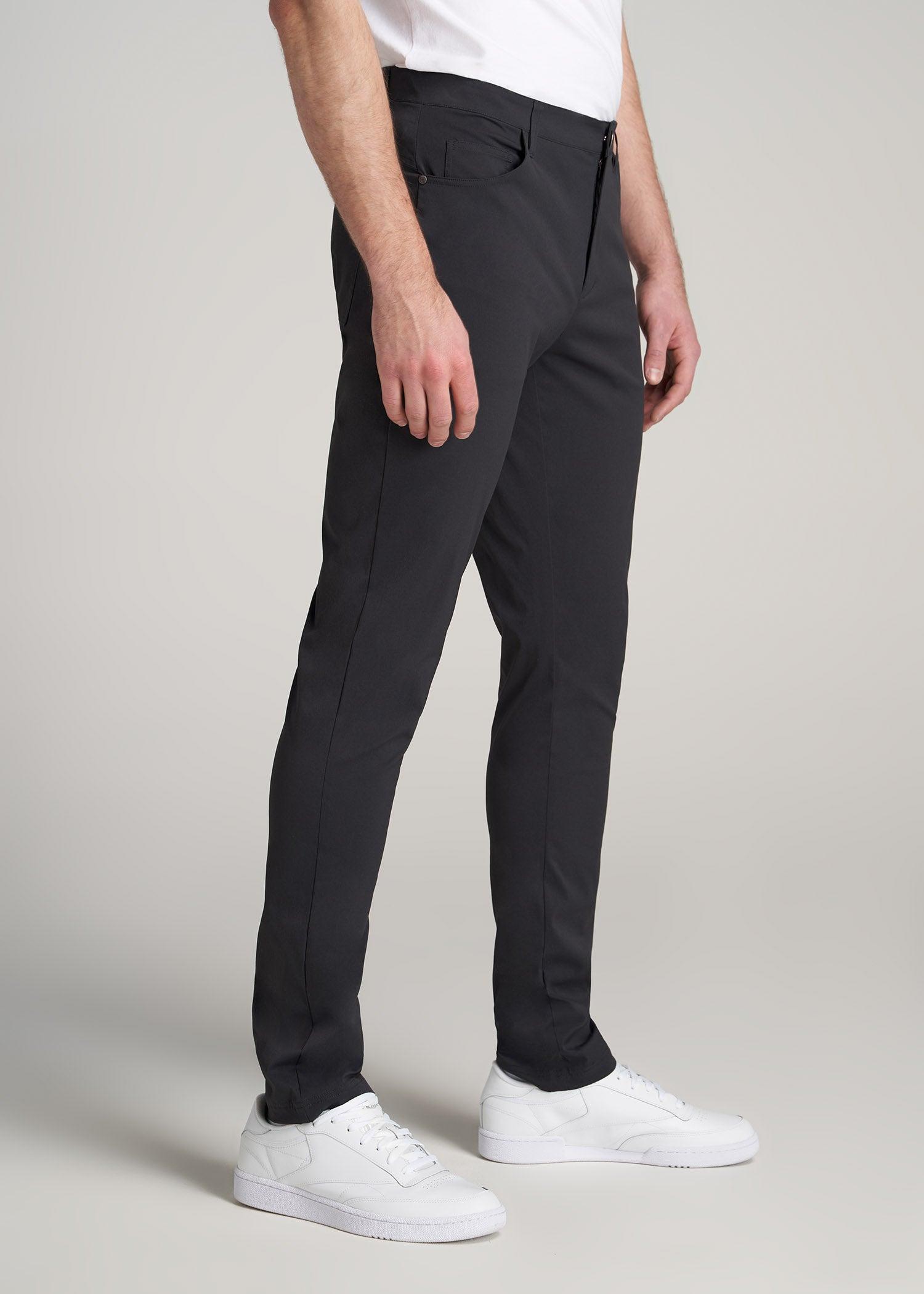 TAPERED-FIT Traveler Pants for Tall Men in Tan Male Product Image