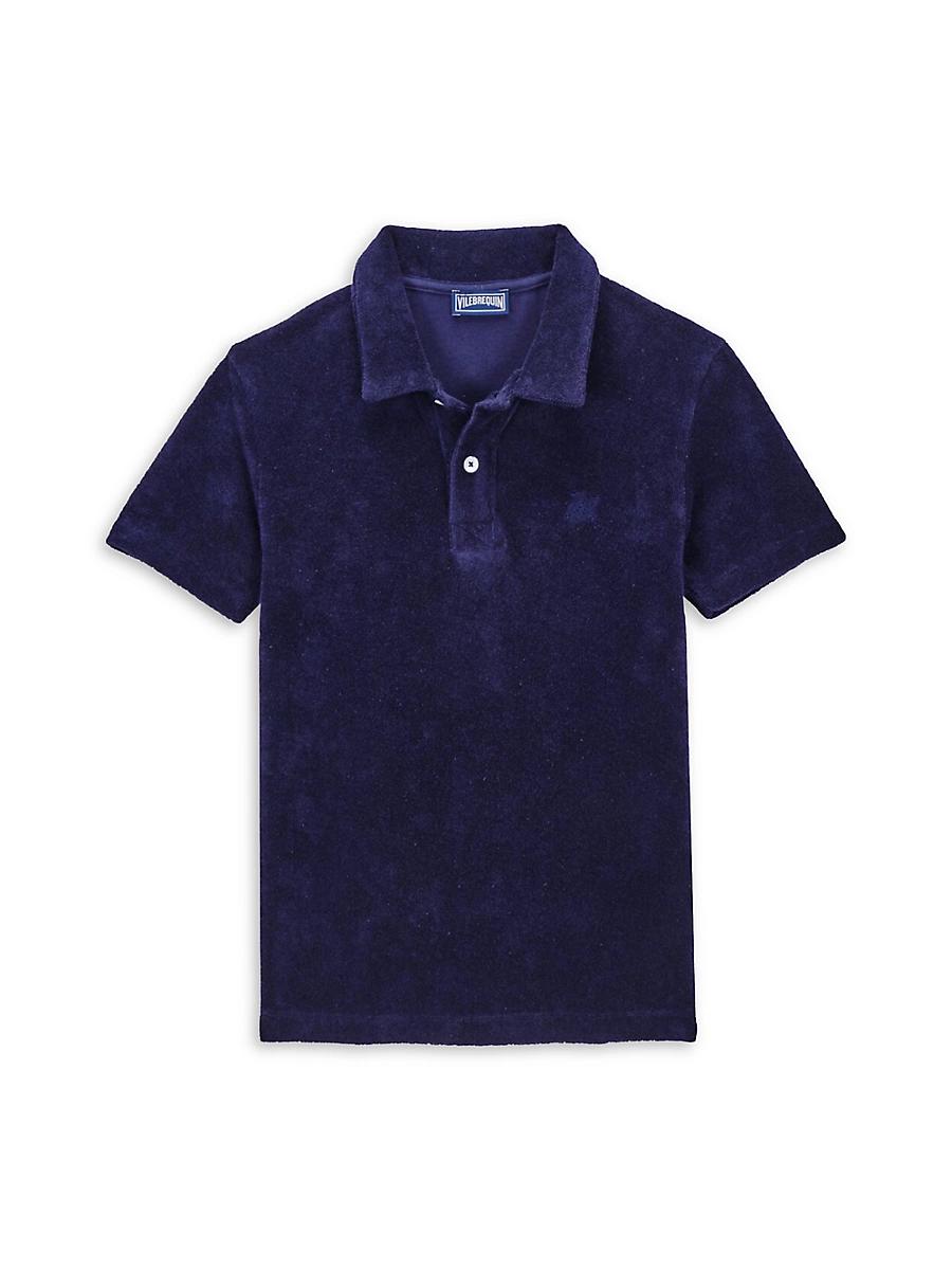 Little Boys & Boys Terry Polo Shirt Product Image