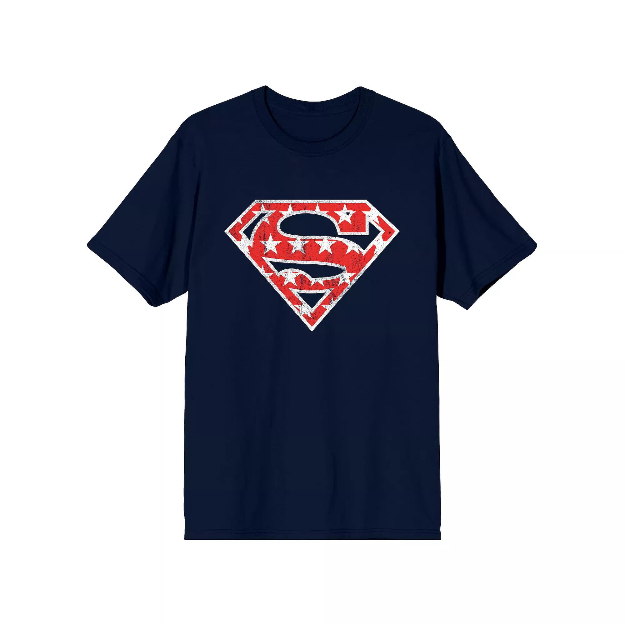 Men's Superman Red Logo Tee,  Product Image