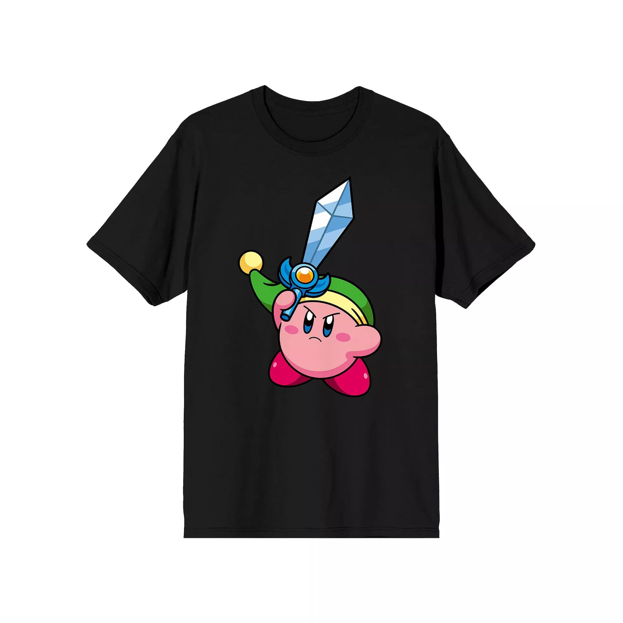 Men's Kirby Pink Mochi Sword Tee,  Product Image