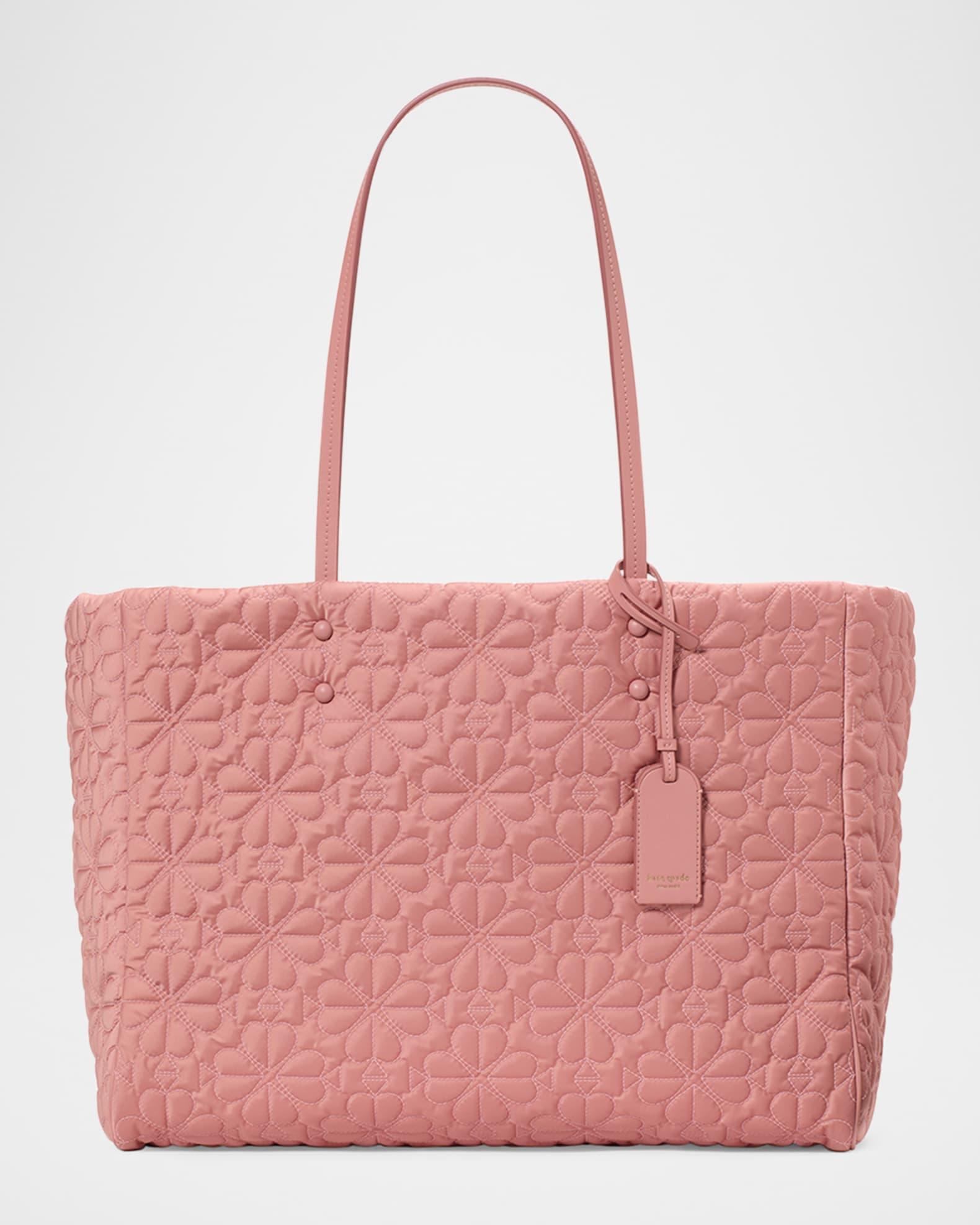 tilly large quilted fabric tote bag Product Image