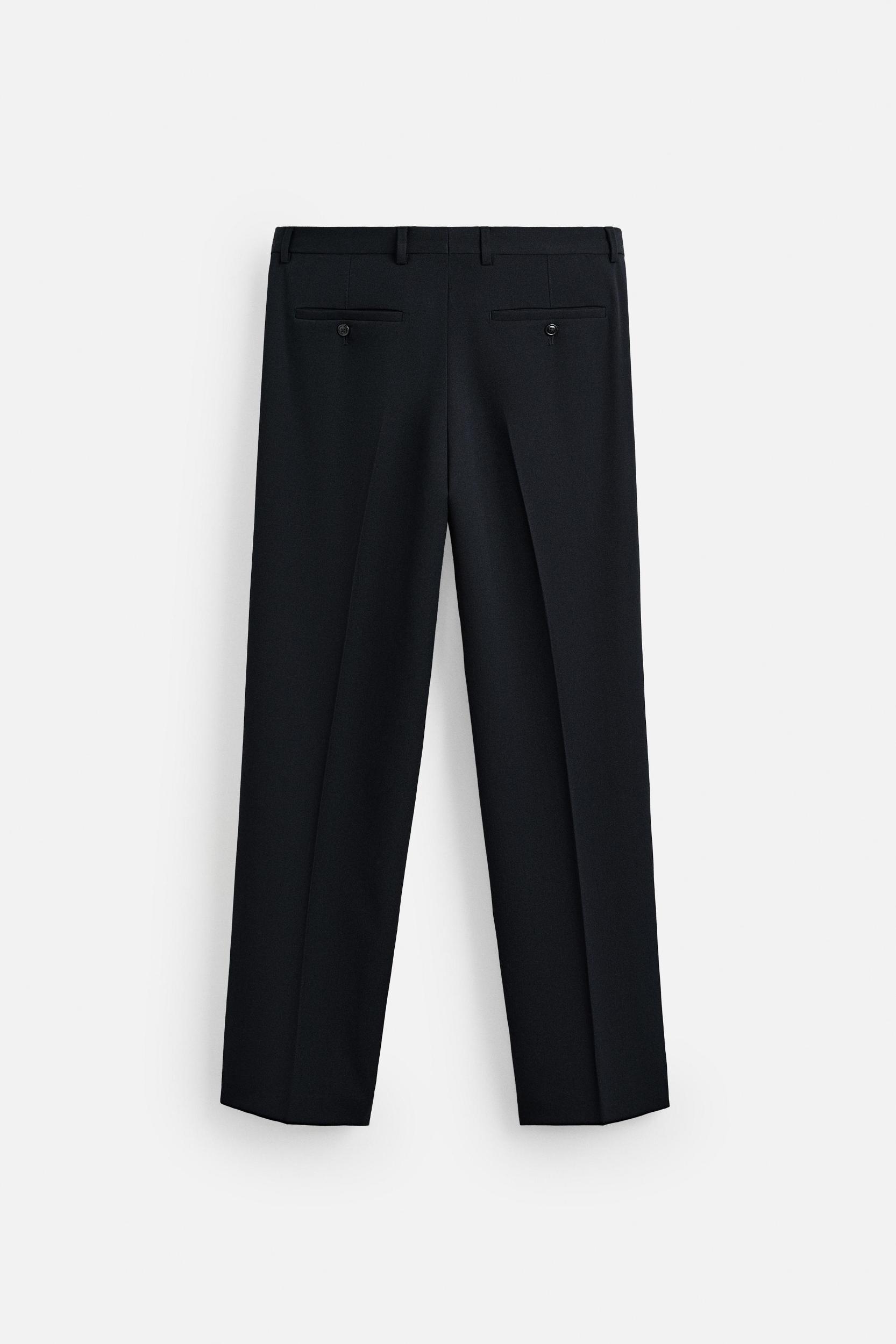 100% WOOL SUIT PANTS Product Image