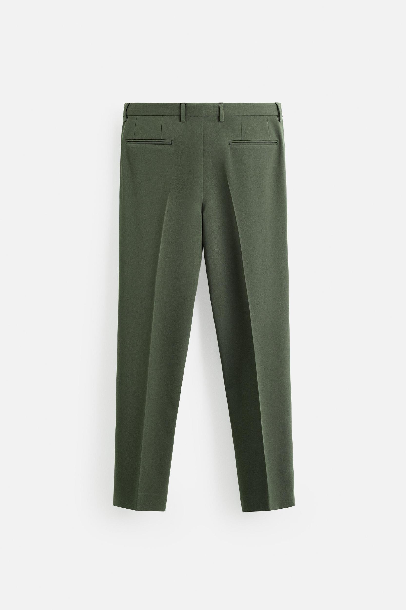 SLIM FIT SUIT PANTS Product Image