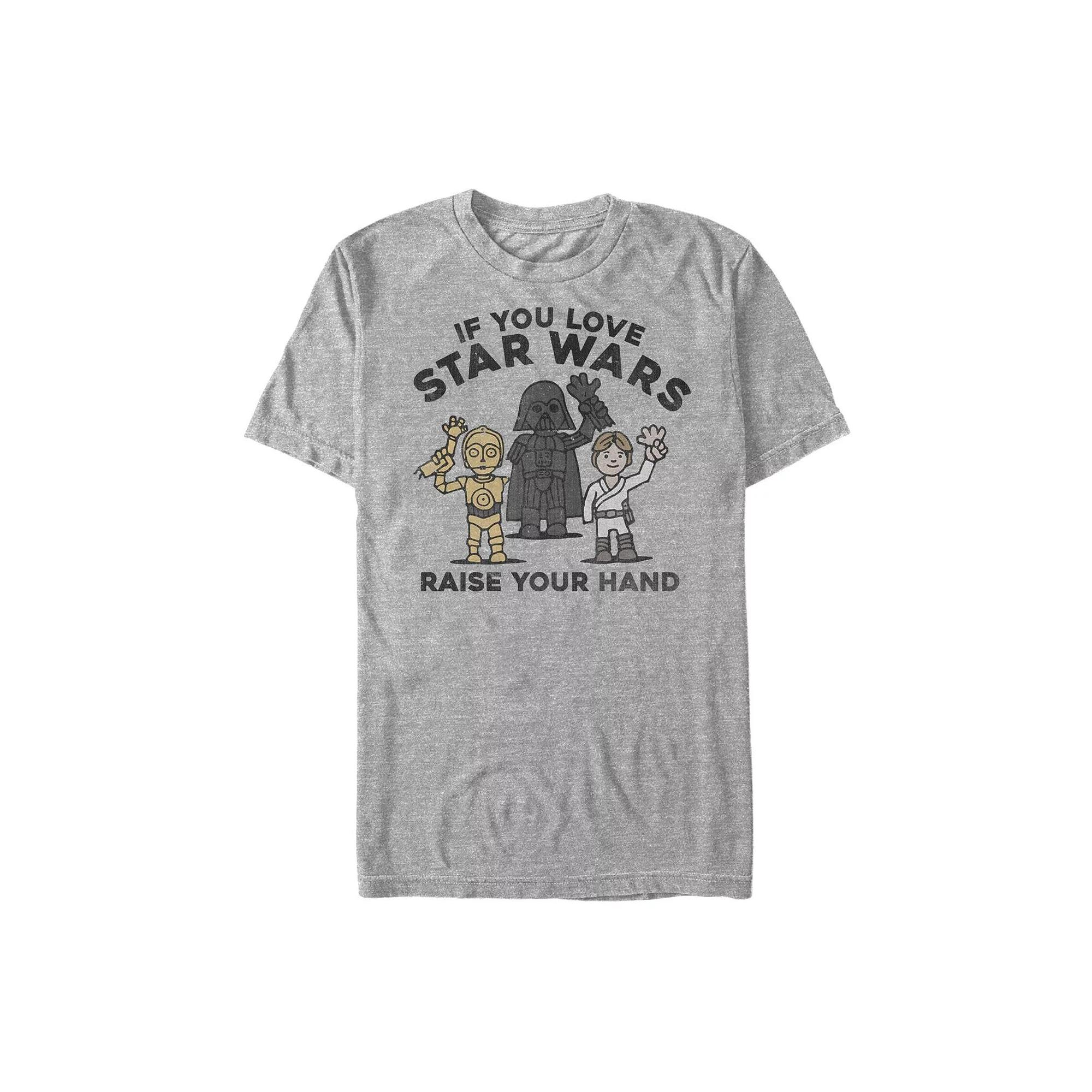 Men's Star Wars Raise Your Hands Tee,  Product Image