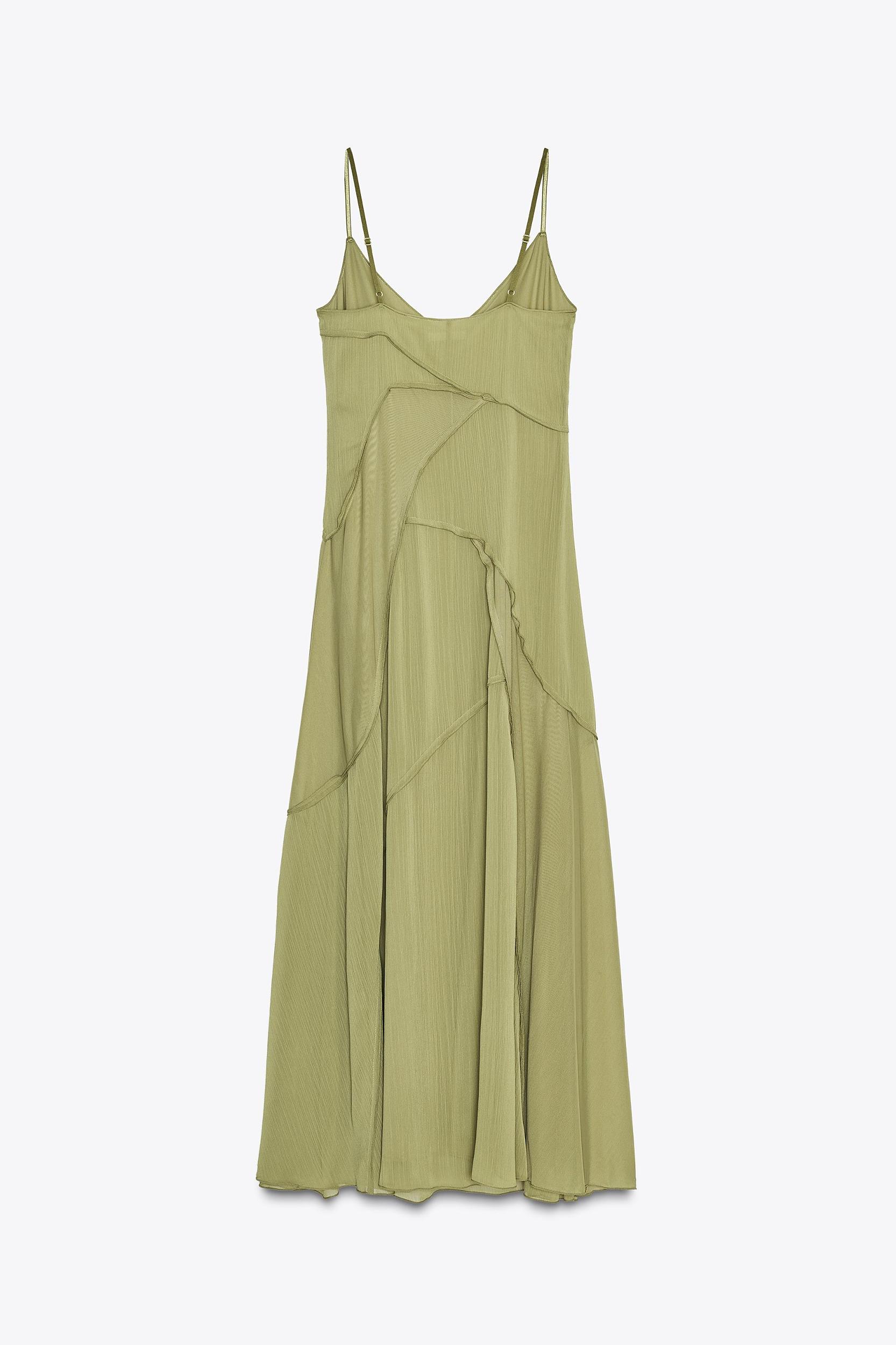 COMBINATION FLOWY DRESS Product Image