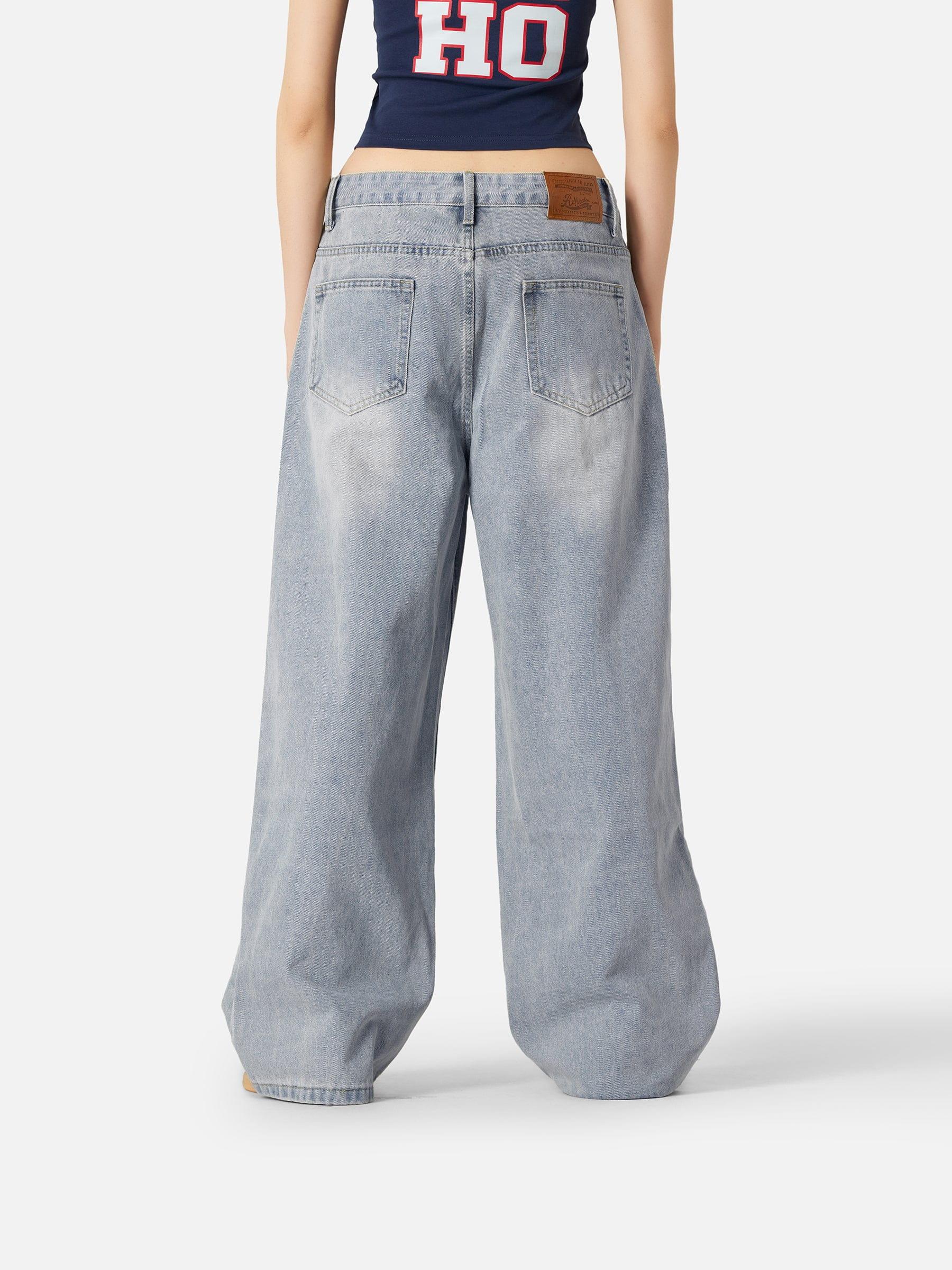 Aelfric Eden  Baggy Basic Jeans Product Image