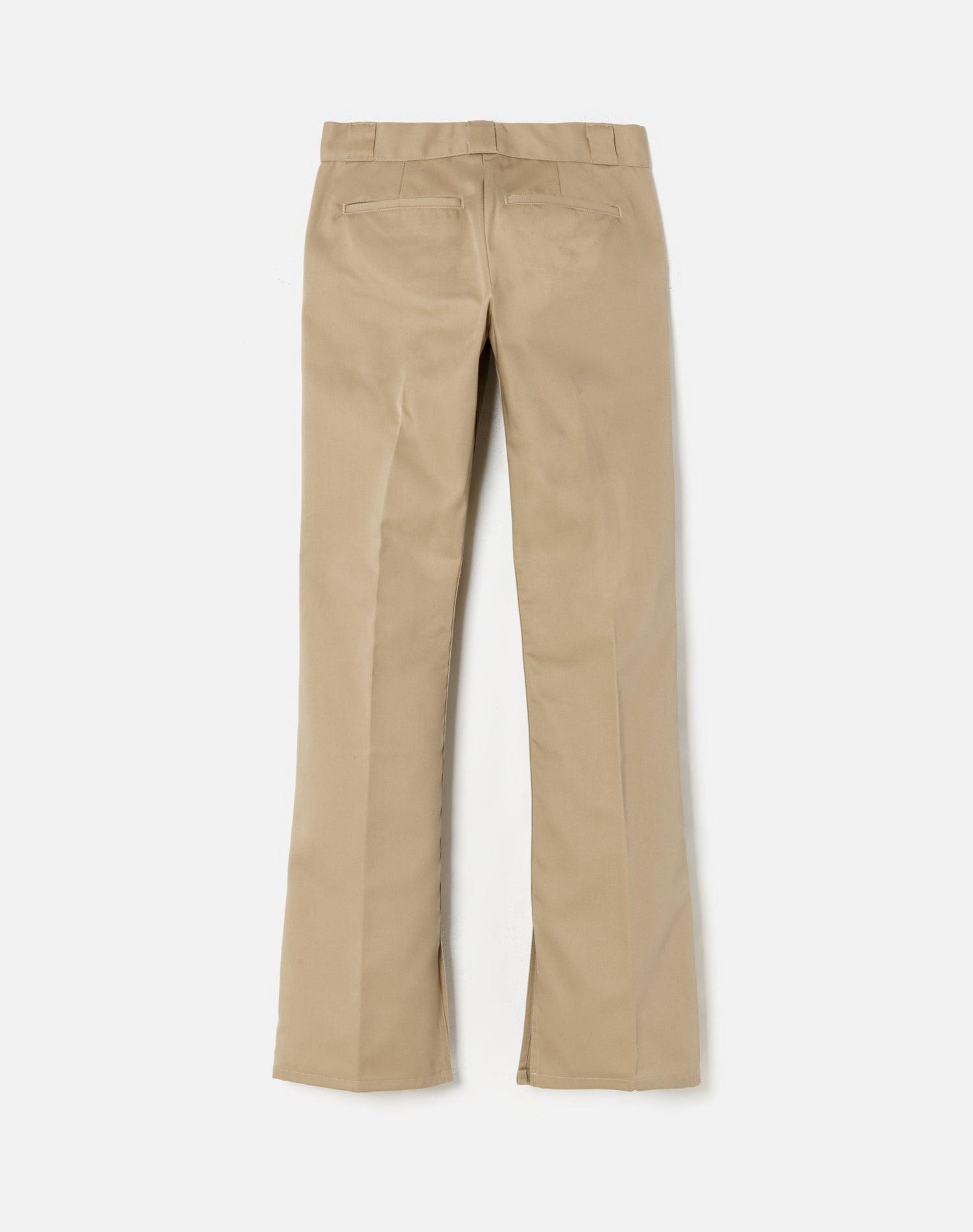 Super Wide Leg Trouser - Khaki Product Image