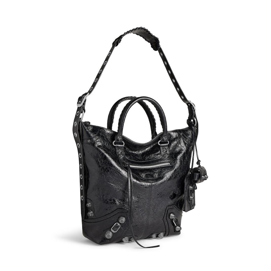 Men's Le Cagole Tote Bag Medium in Black Product Image