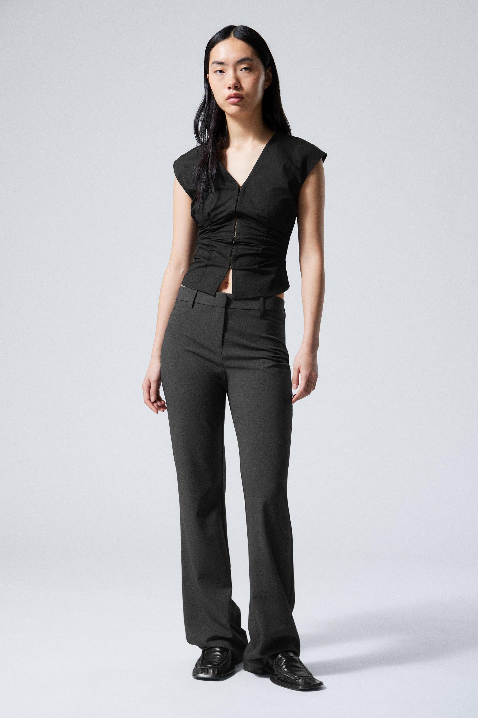 Flared Suiting Trousers Product Image