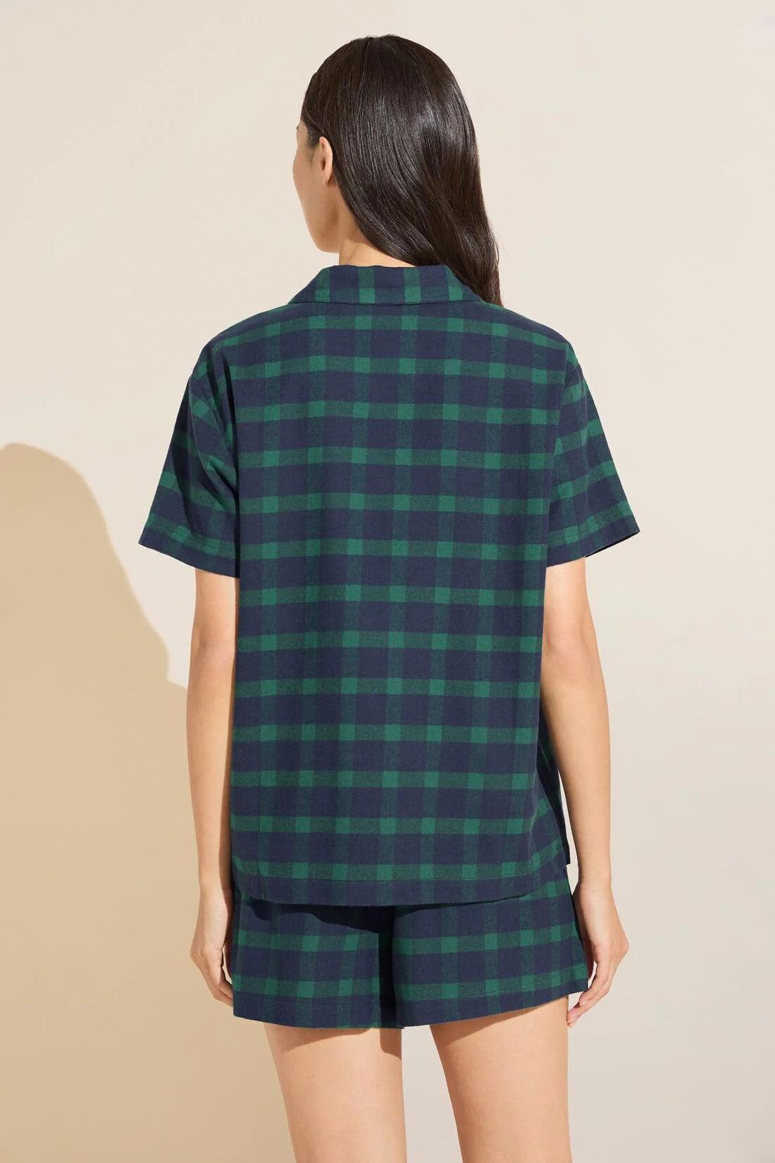 Eberjey Flannel Short Pj Set Product Image
