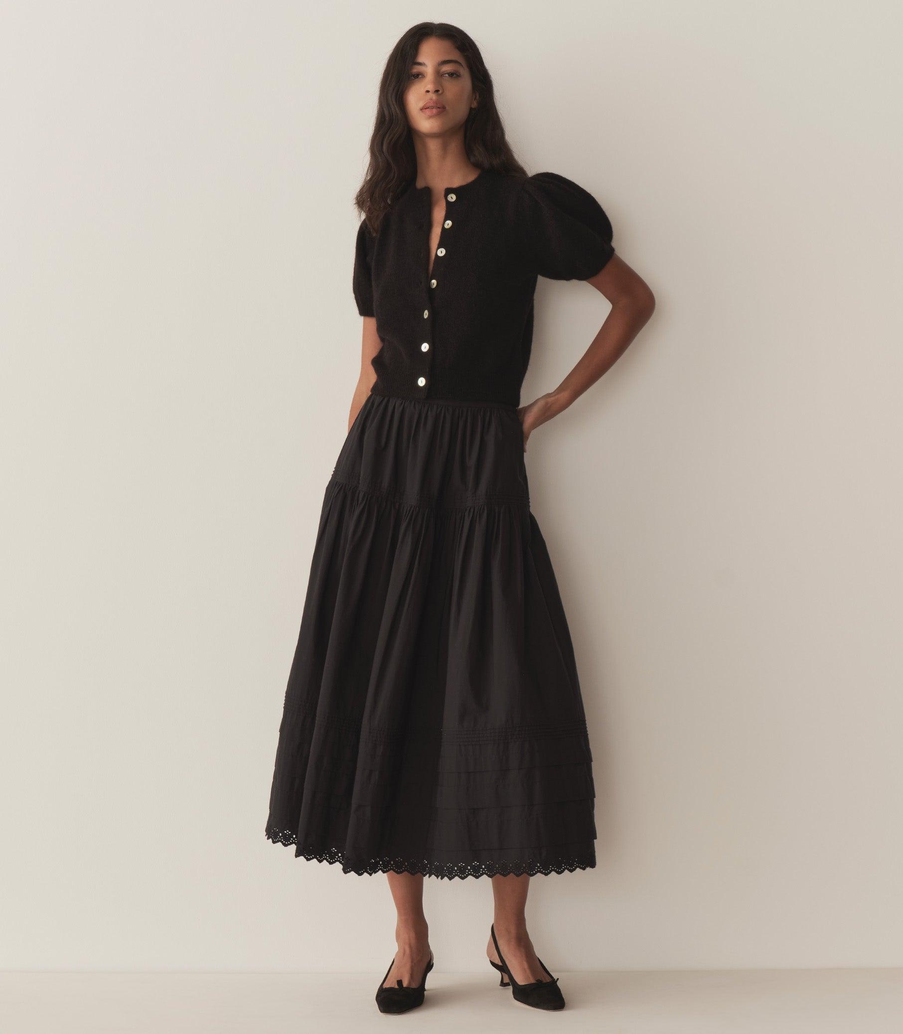 ANISA CARDIGAN -- BLACK Product Image