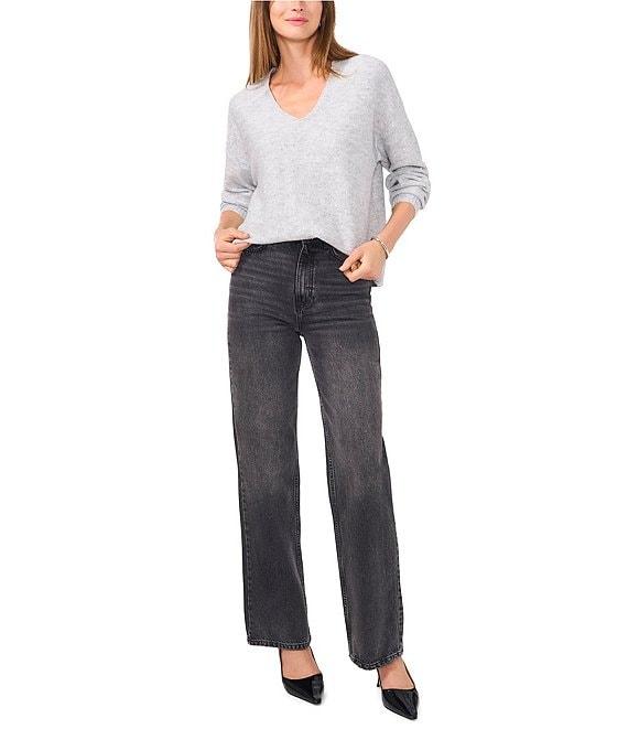 Vince Camuto V-Neck Long Sleeve Blouse Product Image