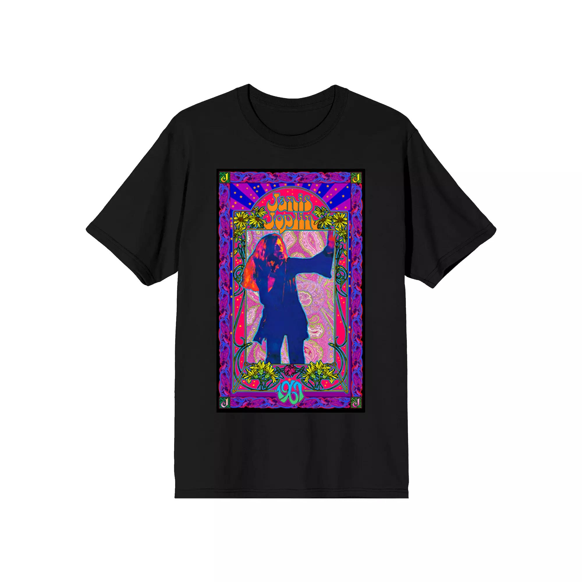 Men's Janis Joplin New Border Graphic Tee,  Product Image