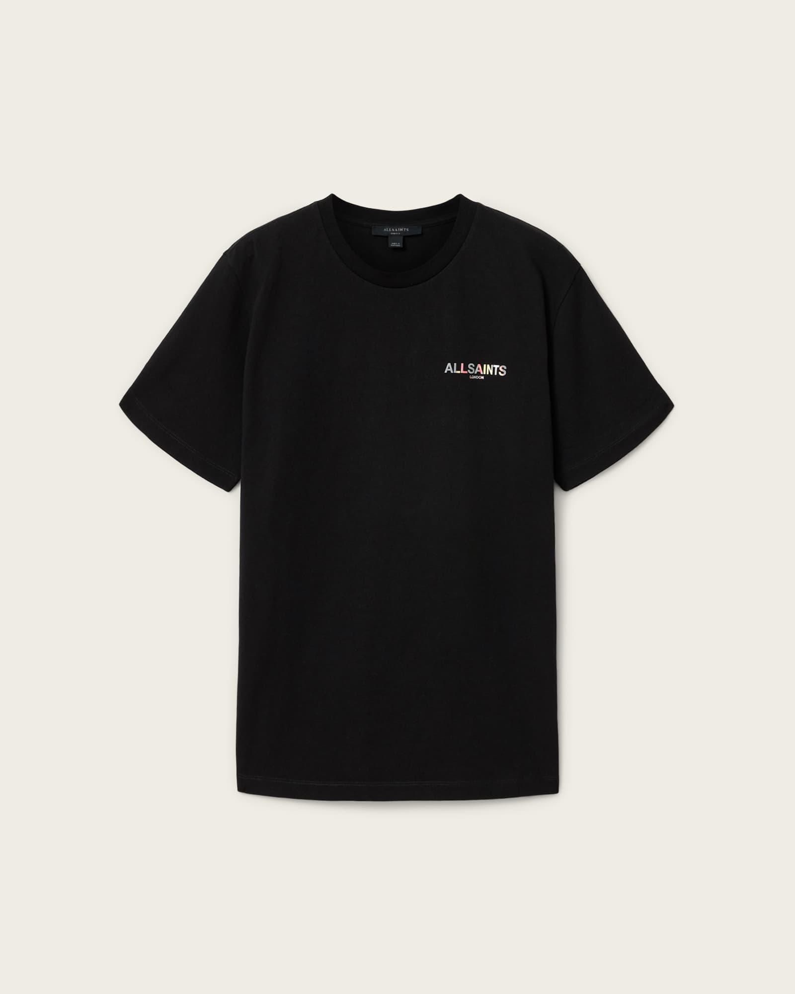 Blaze Oversized Boyfriend T-Shirt Black | ALLSAINTS US Product Image