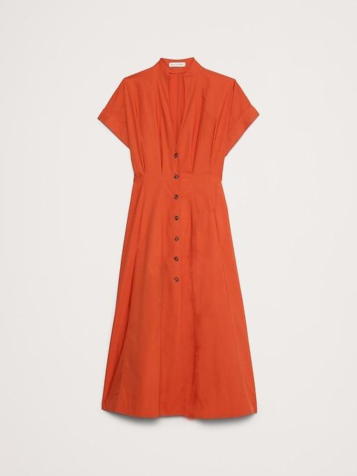 Cotton Poplin Shirt Dress Product Image