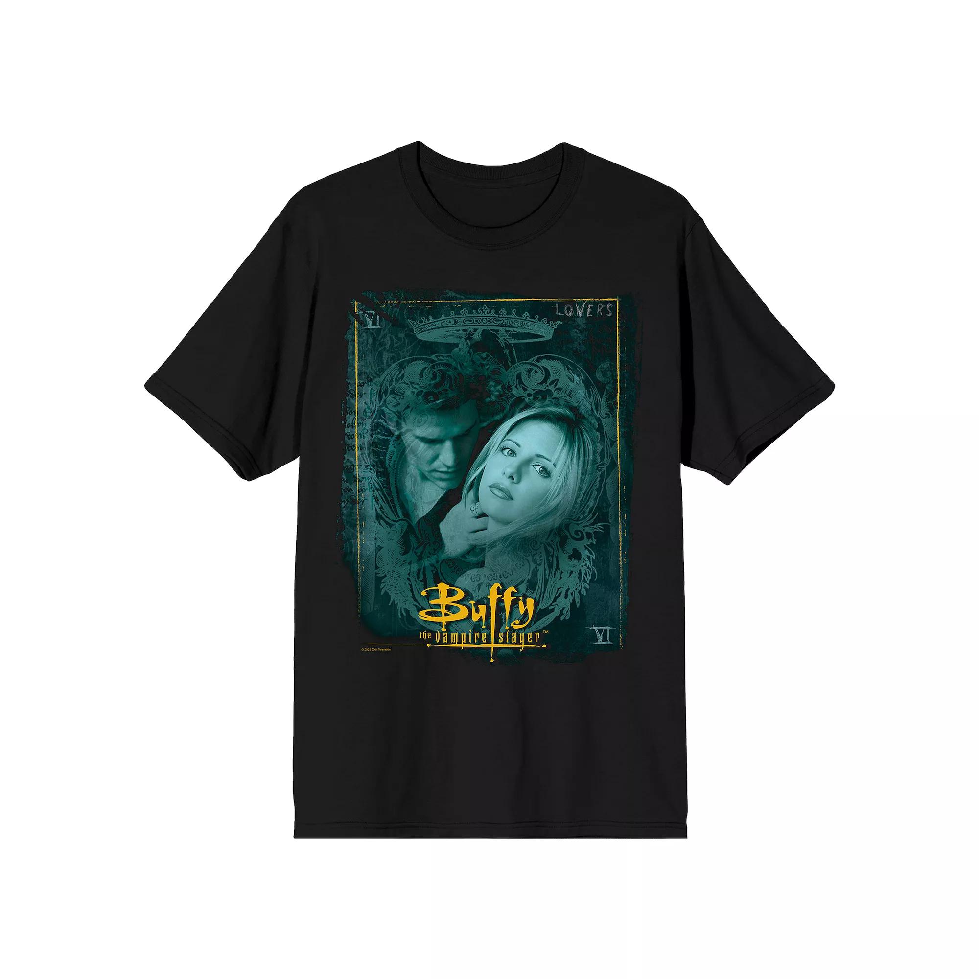 Men's Buffy The Vampire Slayer Lovers Short Sleeve Graphic Tee,  Product Image