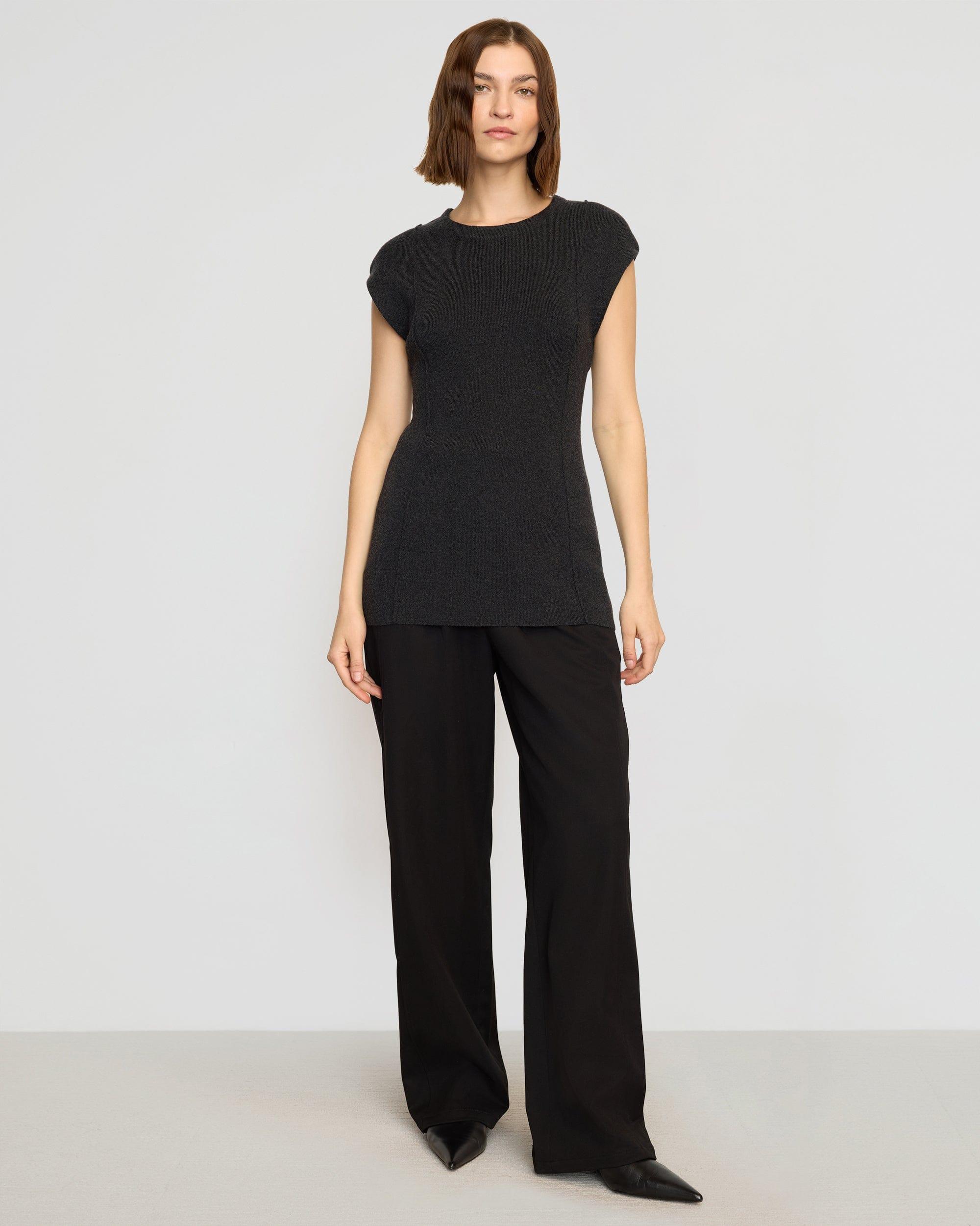 Alani Organic Cotton-Wool Knit Top Product Image