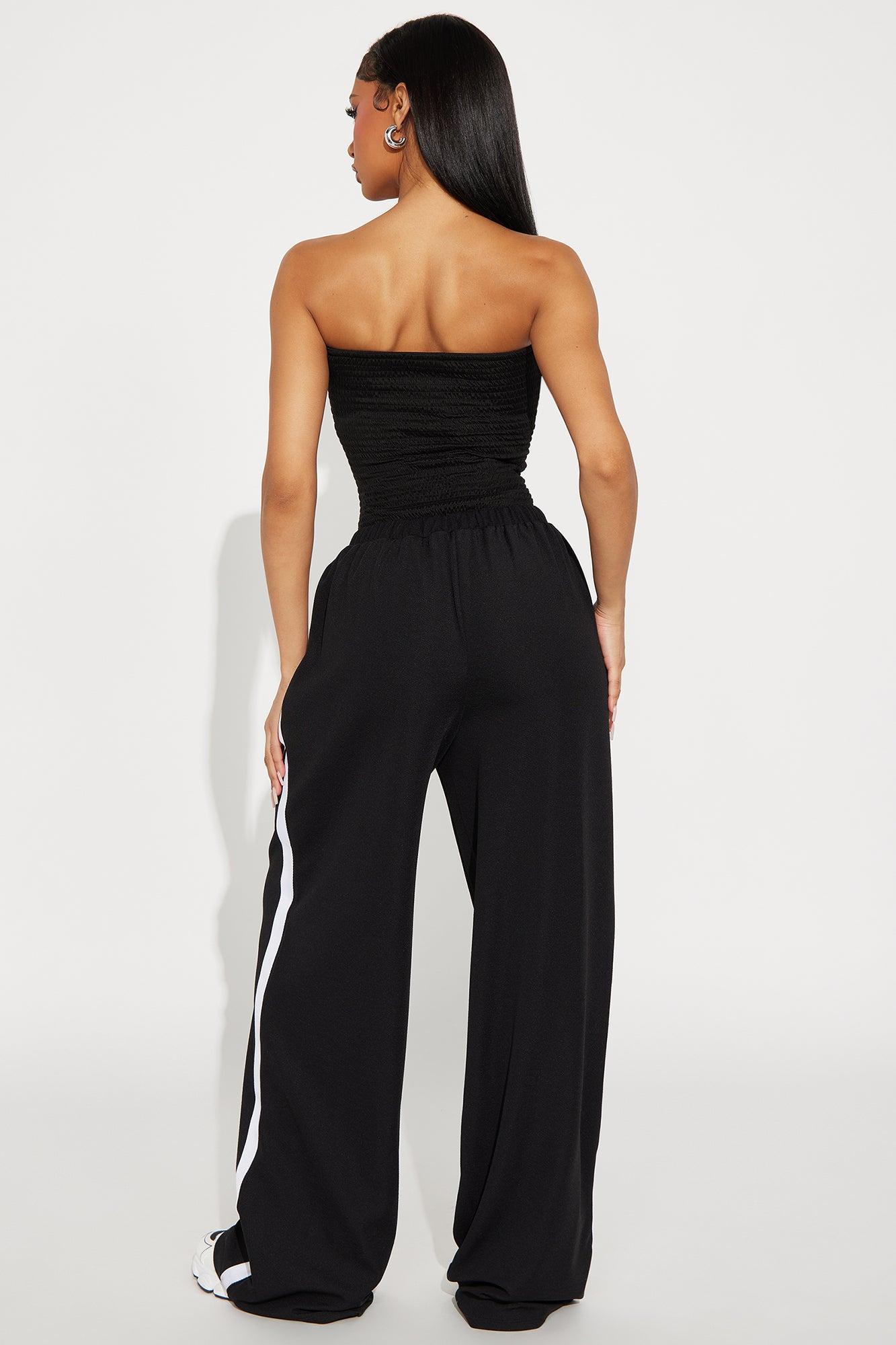 Moxie Strapless Jumpsuit - Black Female Product Image