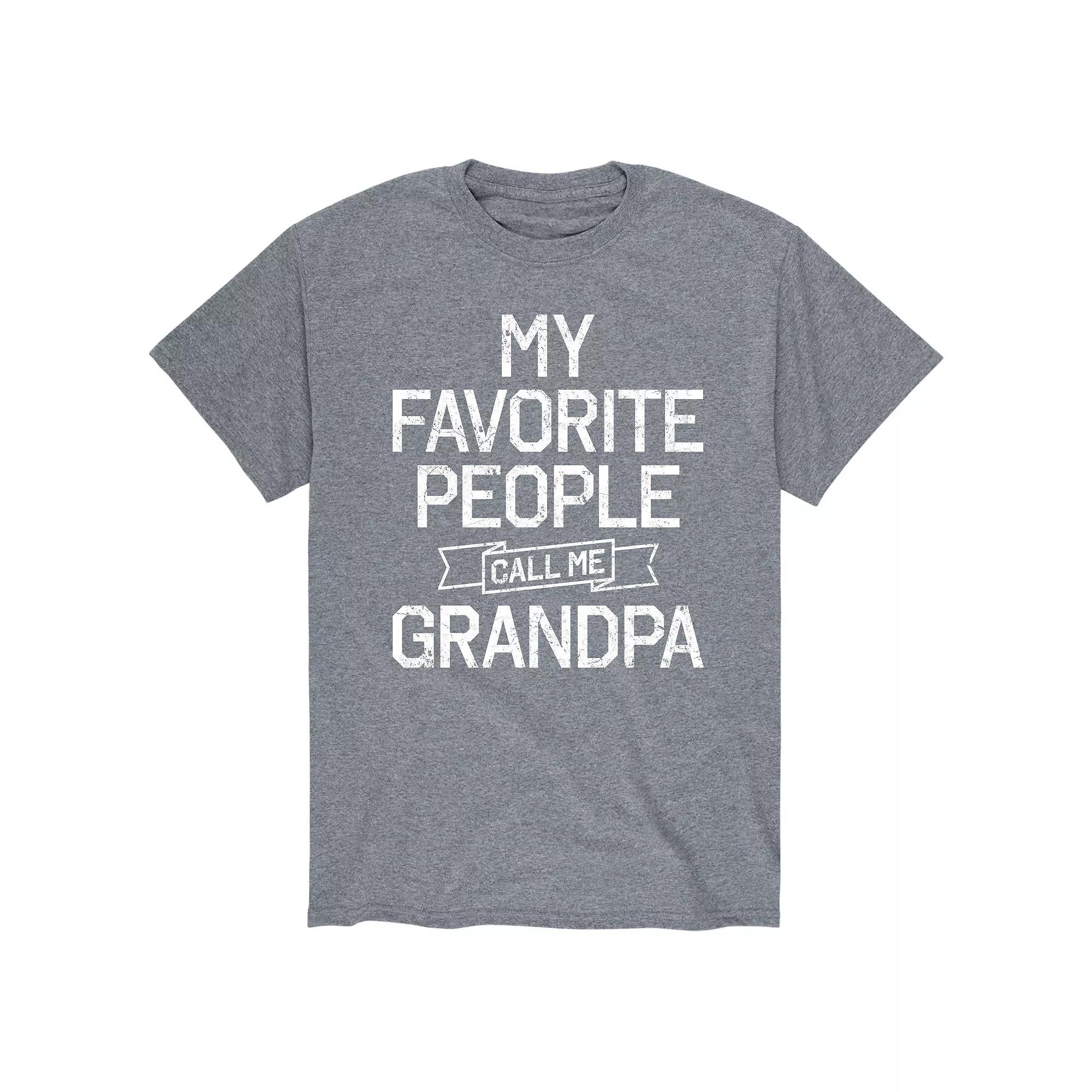 Men's Favorite People Grandpa Tee,  Product Image
