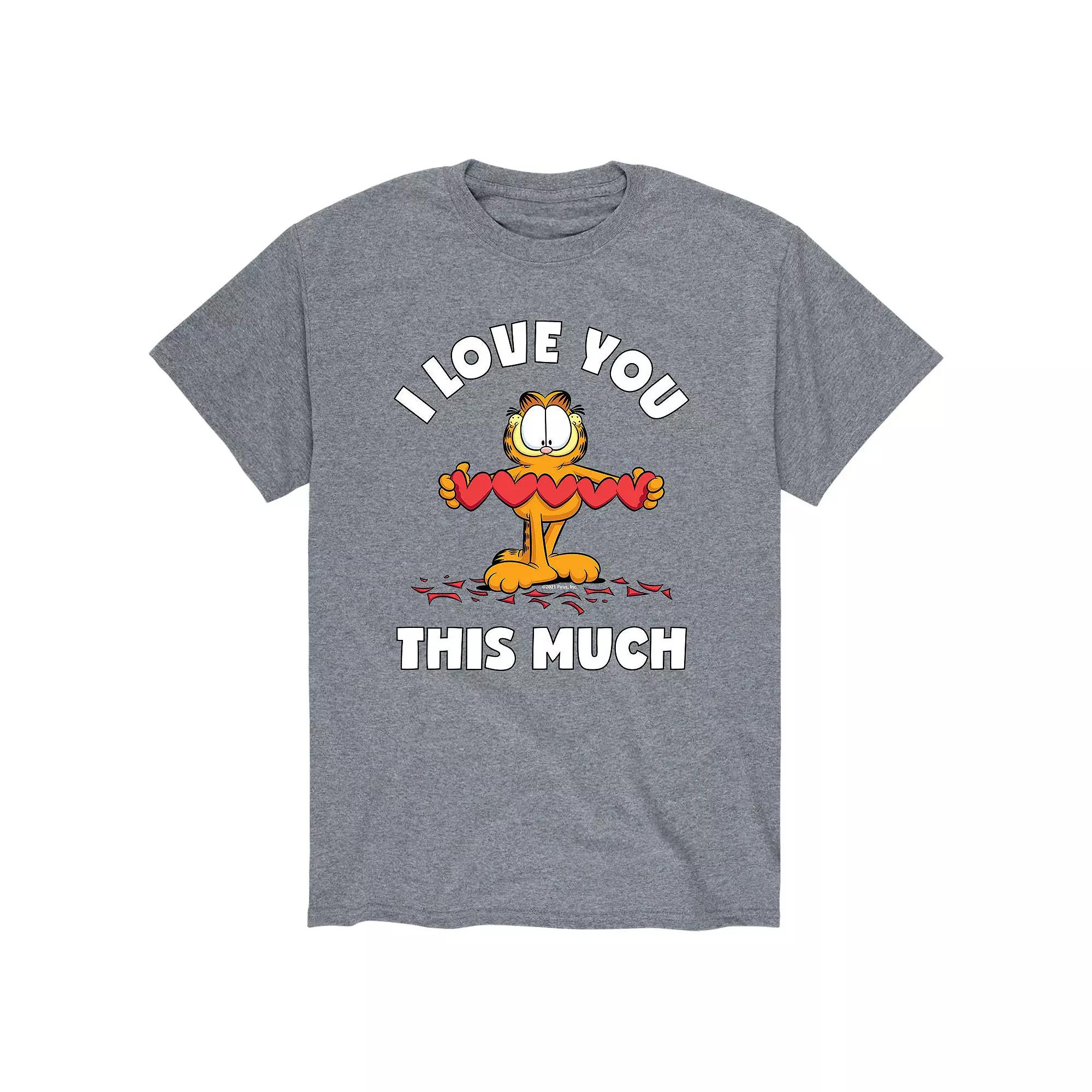 Men's Garfield Love You So Much Tee,  Product Image