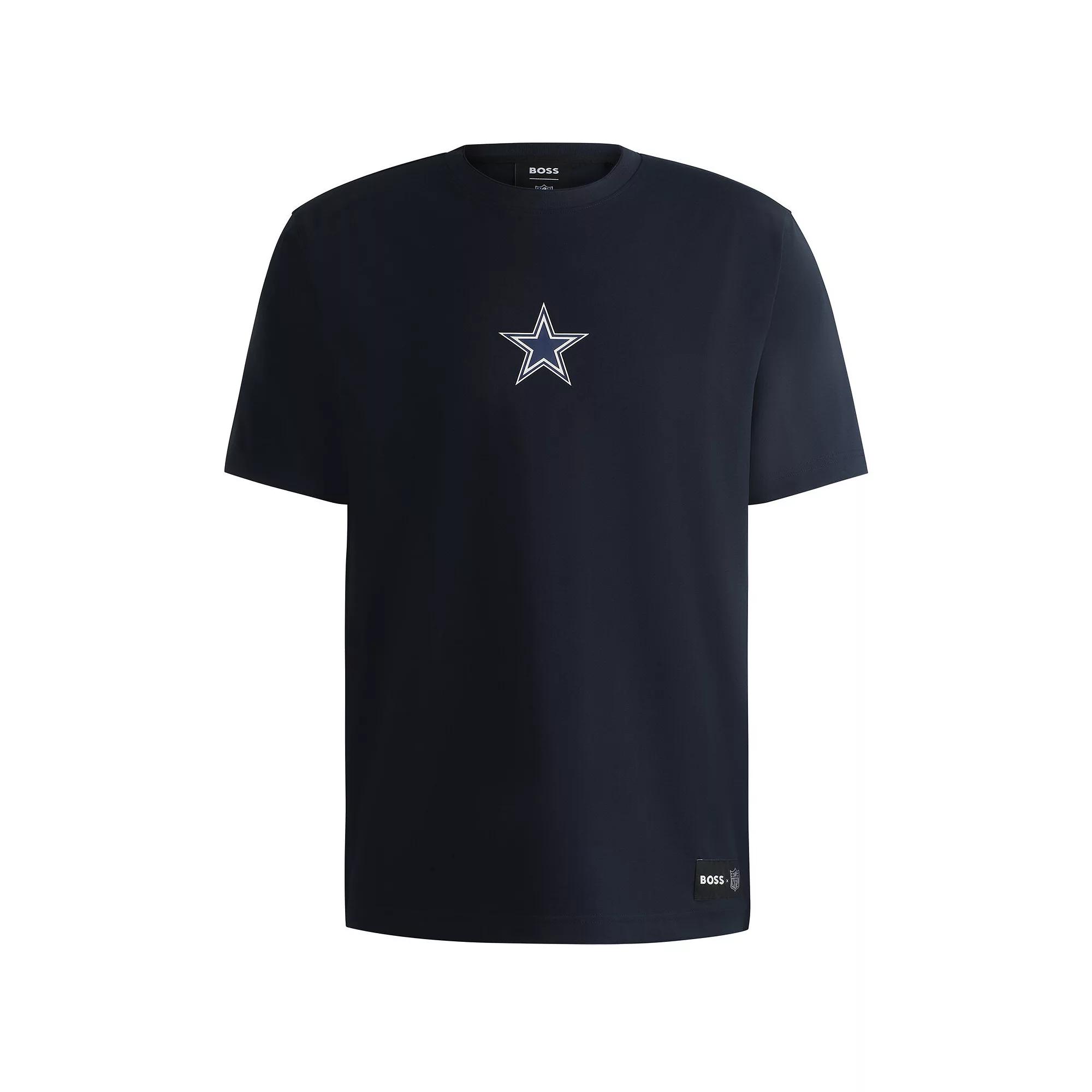 Unisex HUGO BOSS Navy Dallas Cowboys Brady T-Shirt, Adult Unisex, Size: Small, Blue Product Image