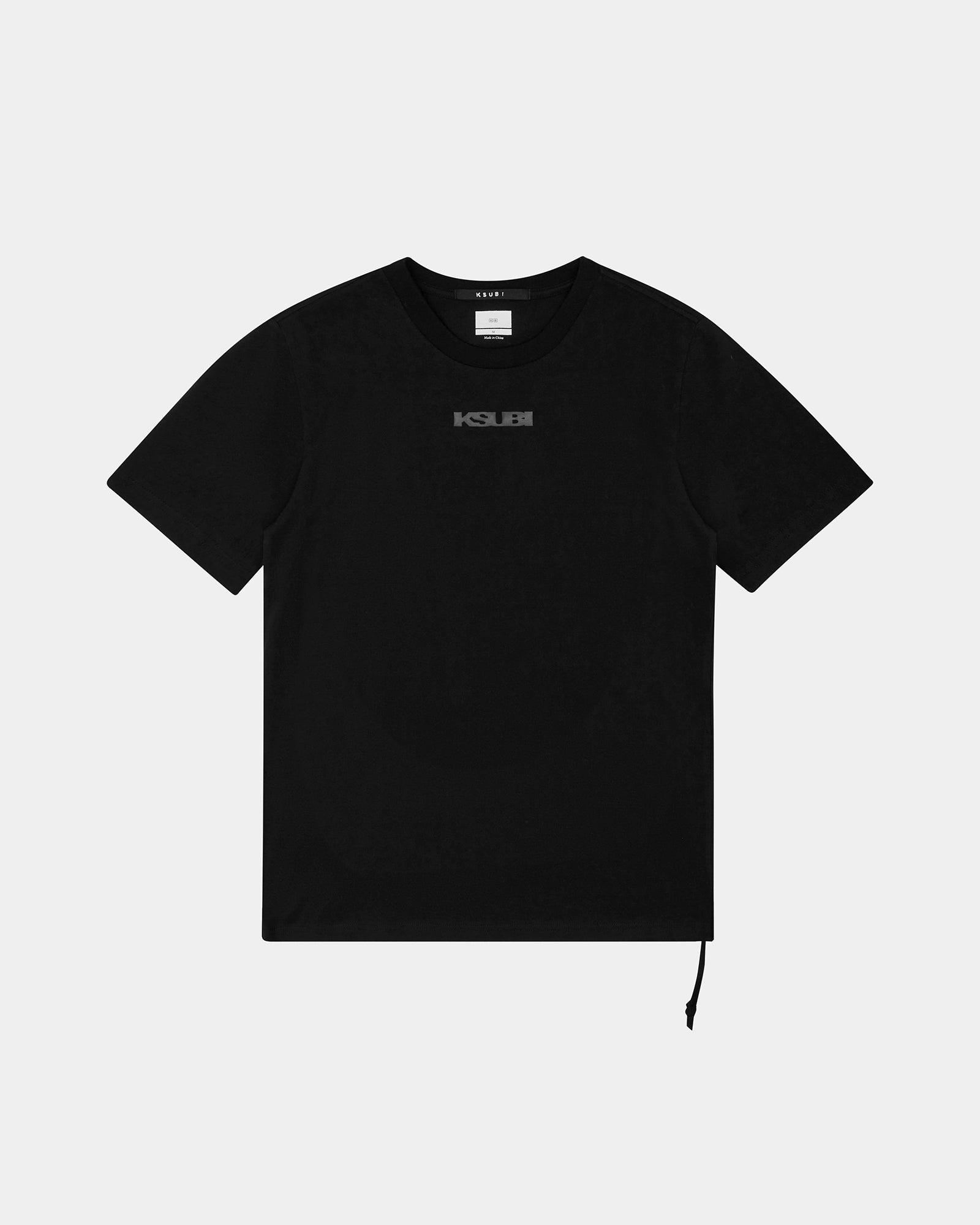 STEALTH BIGGIE SS TEE JET BLACK Male Product Image