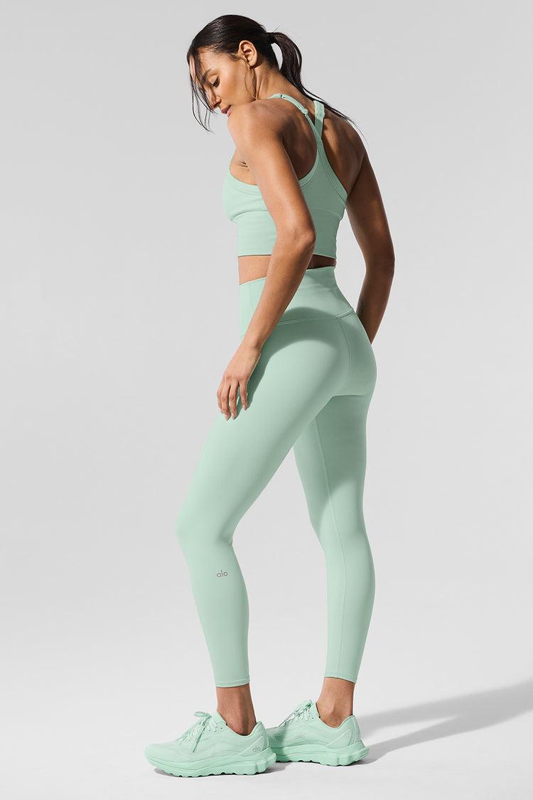 7/8 High-Waist Airbrush Legging - Spearmint Female Product Image