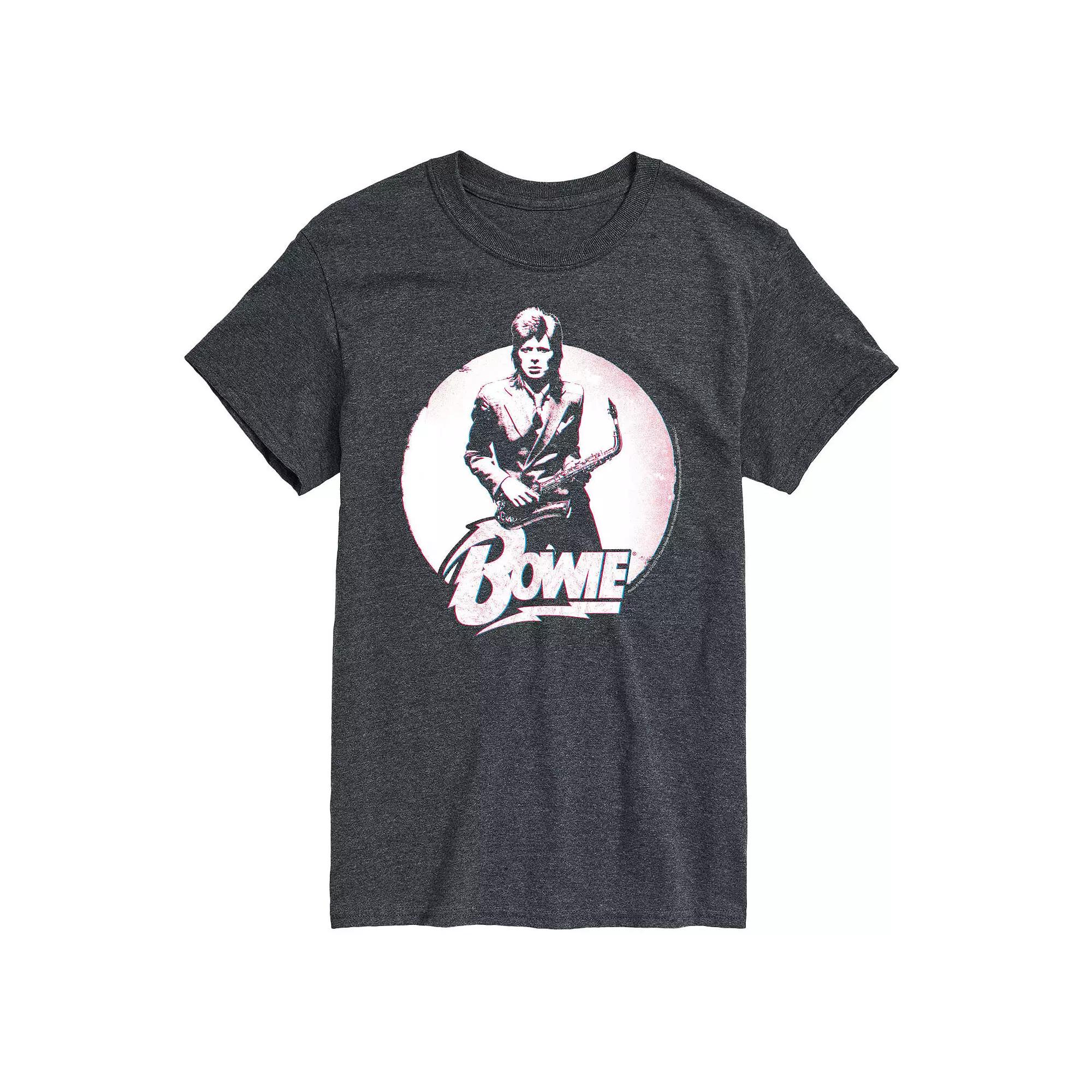 Men's David Bowie Distressed Tee,  Product Image