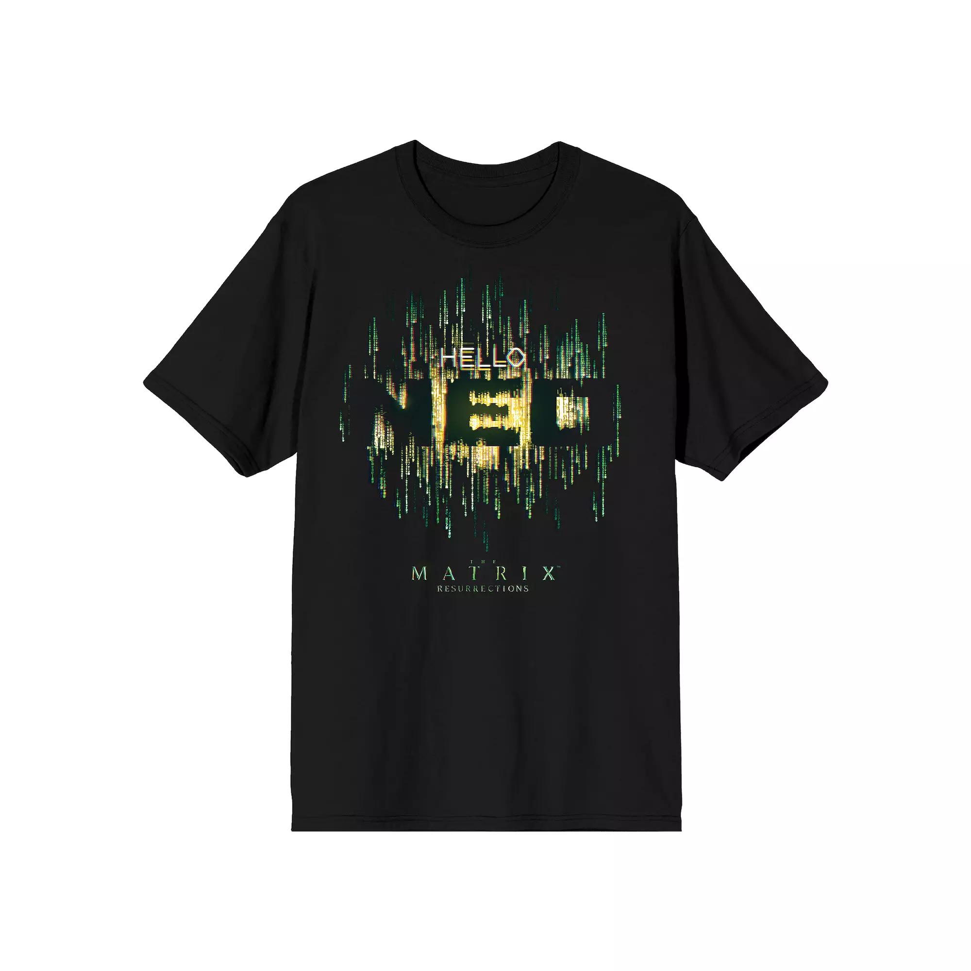 Men's The Matrix Hello Neo Tee,  Product Image