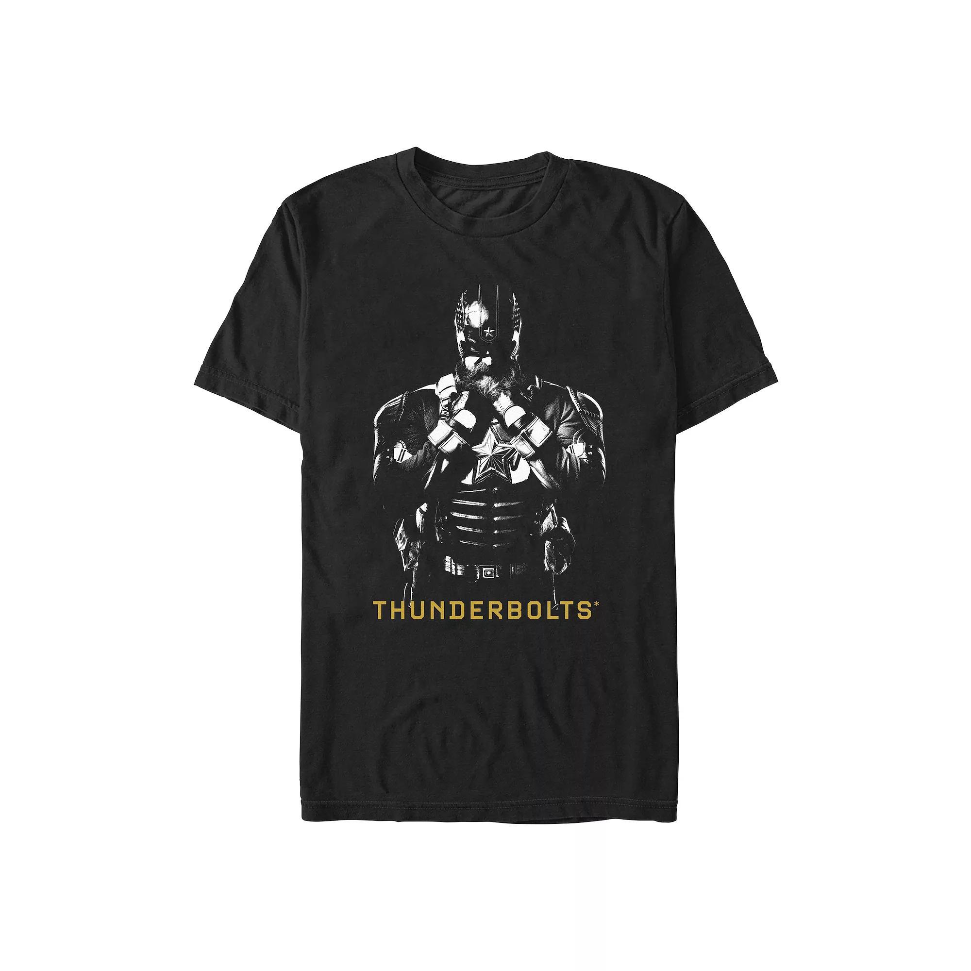 Big & Tall Marvel Thunderbolts Guardian In The Shadows Graphic Tee, Men's, Size: Large Tall, Black Product Image