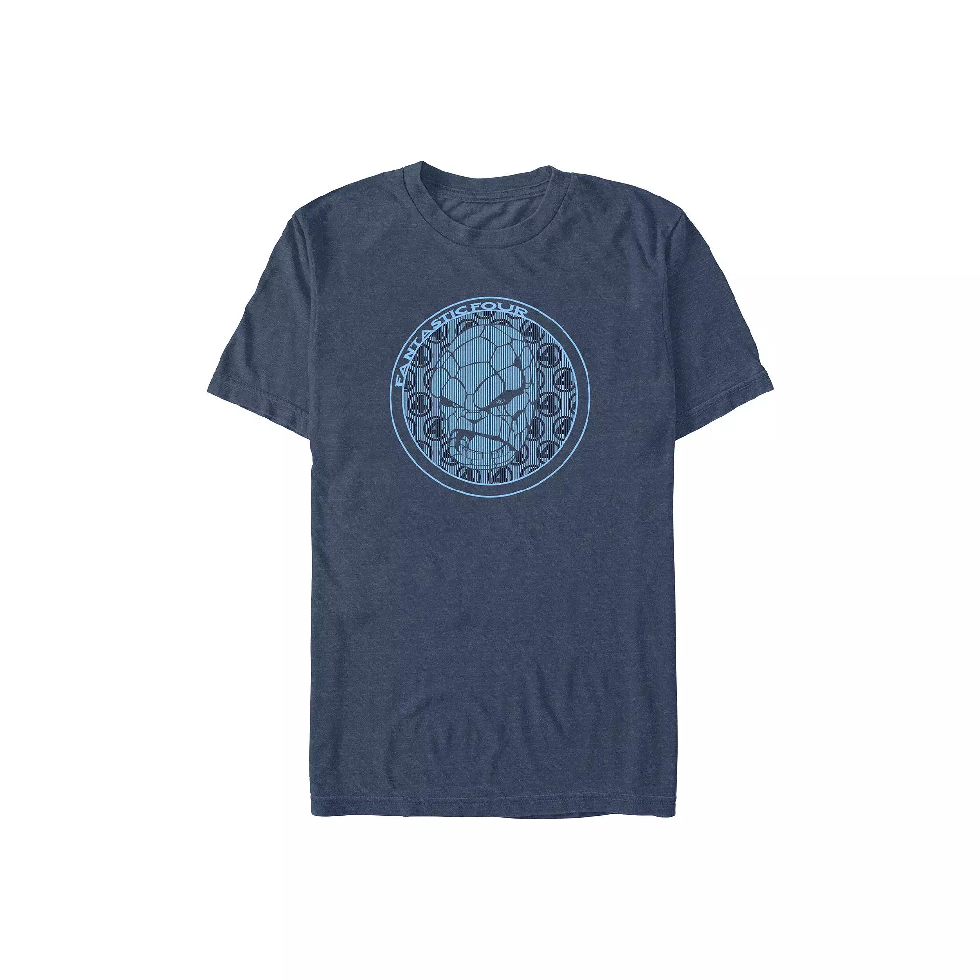 Big & Tall Marvel Fantastic Four Vintage Style Logo Graphic Tee, Men's,  Product Image