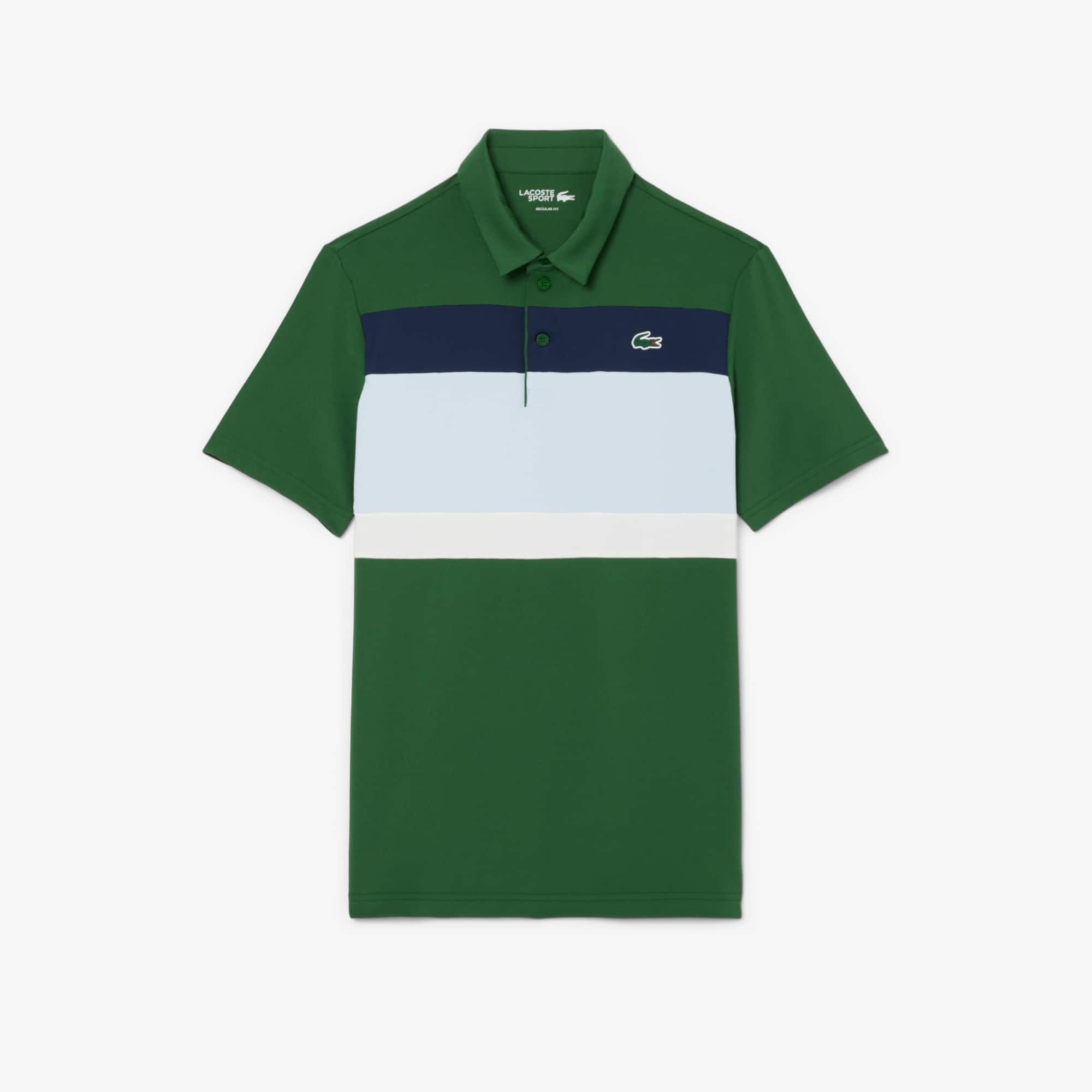 Regular Fit Colour-Block Golf Polo Shirt Product Image