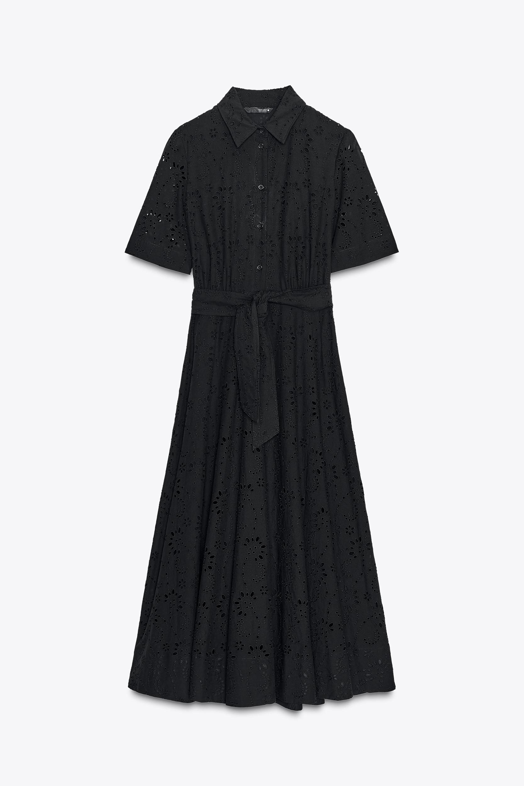 ZW COLLECTION EMBROIDERED SHIRT DRESS Product Image