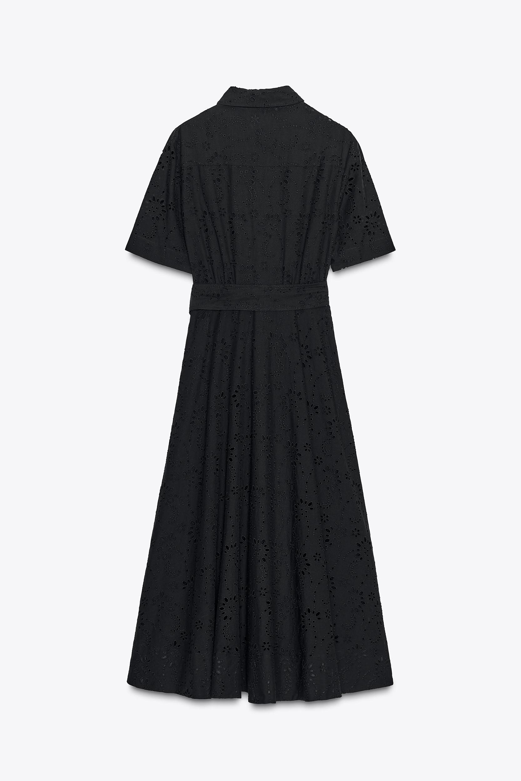 ZW COLLECTION EMBROIDERED SHIRT DRESS Product Image