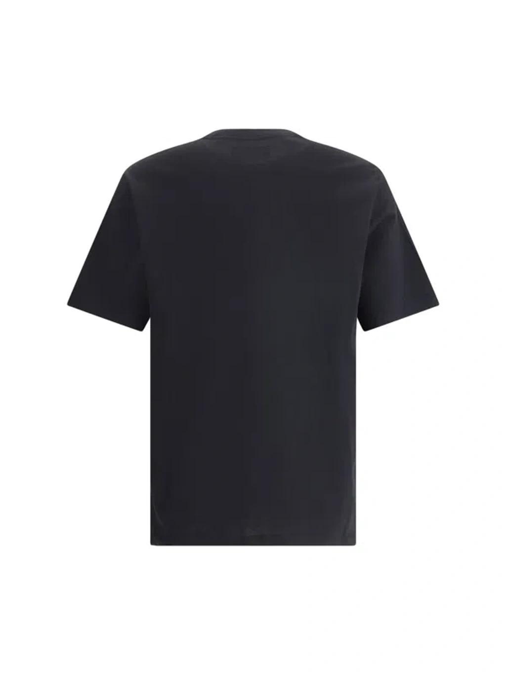 AMIRI Black Cotton T-shirt With Bold Logo Statement Product Image