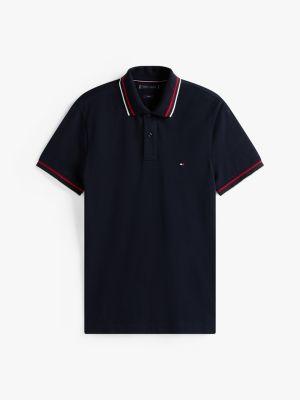 Regular Fit Two-Tone Collar Polo Product Image