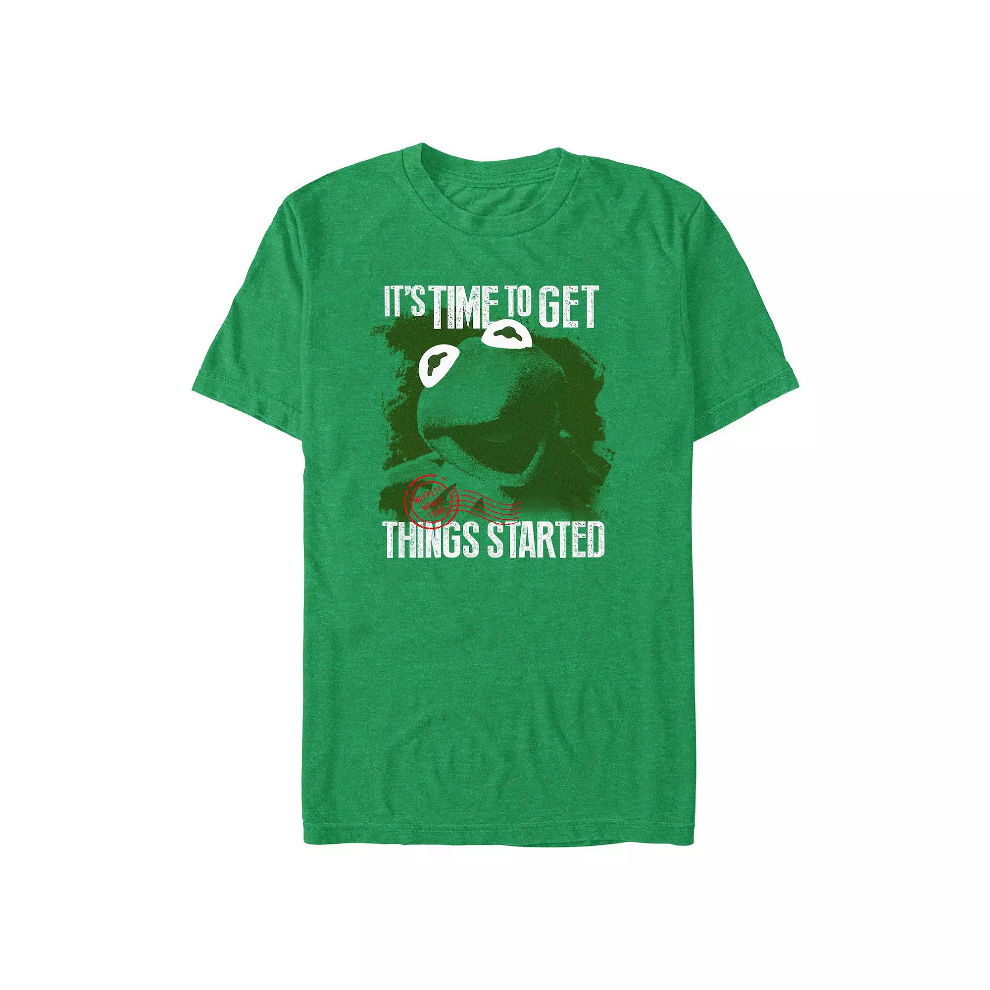 Big & Tall Kermit Time To Get Things Started Graphic Tee, Men's,  Product Image