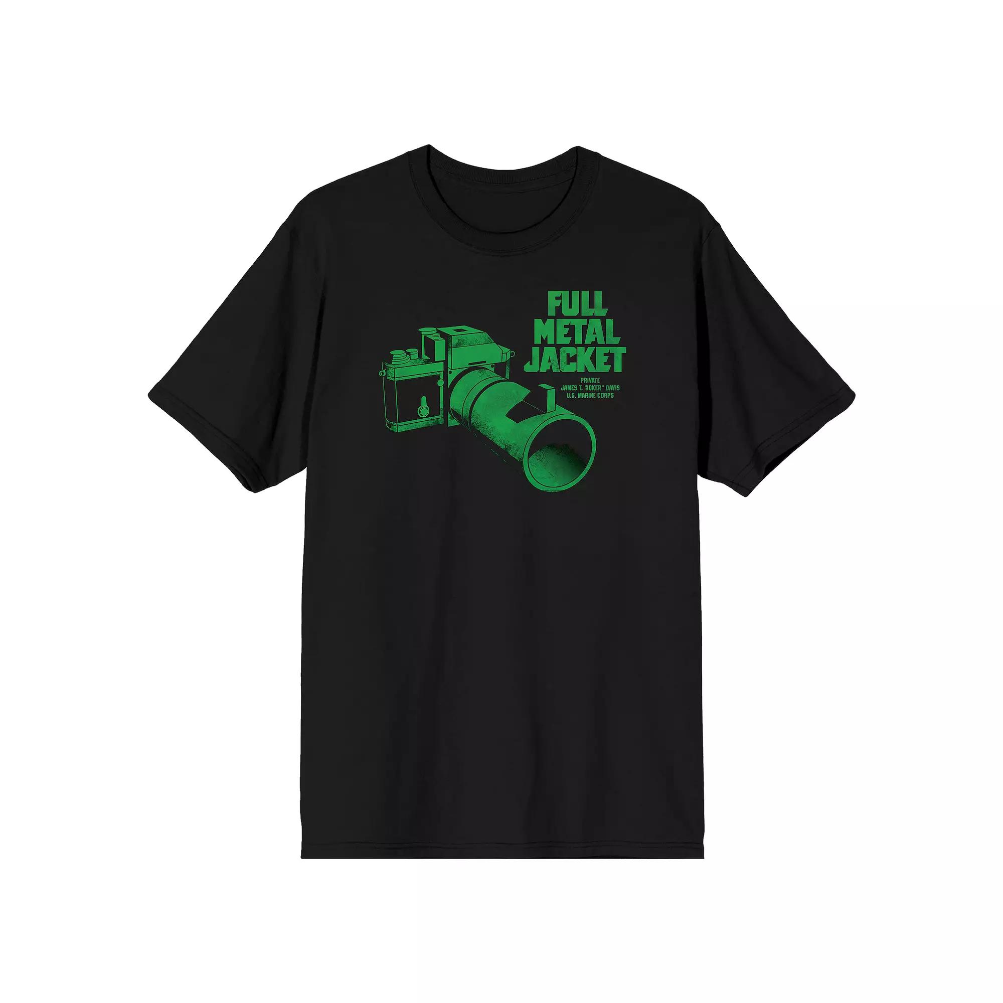 Men's Full Metal Jacket Camera Graphic Tee,  Product Image