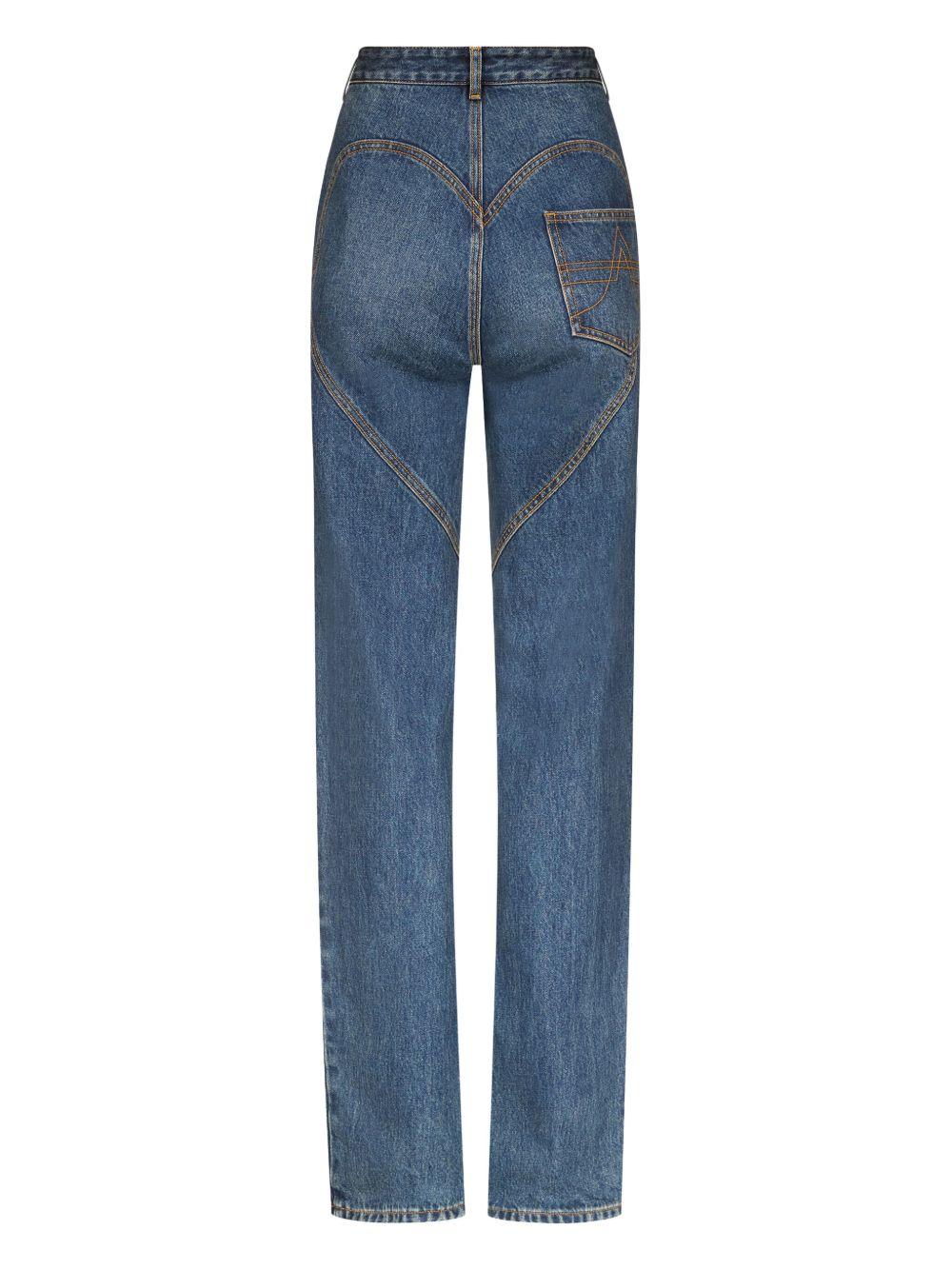 crystal button jeans Product Image