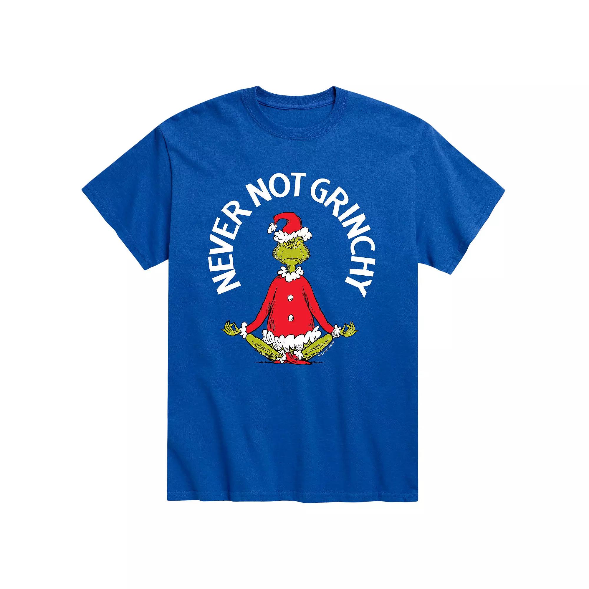 Big & Tall Never The Not Grinchy Tee, Men's,  Product Image