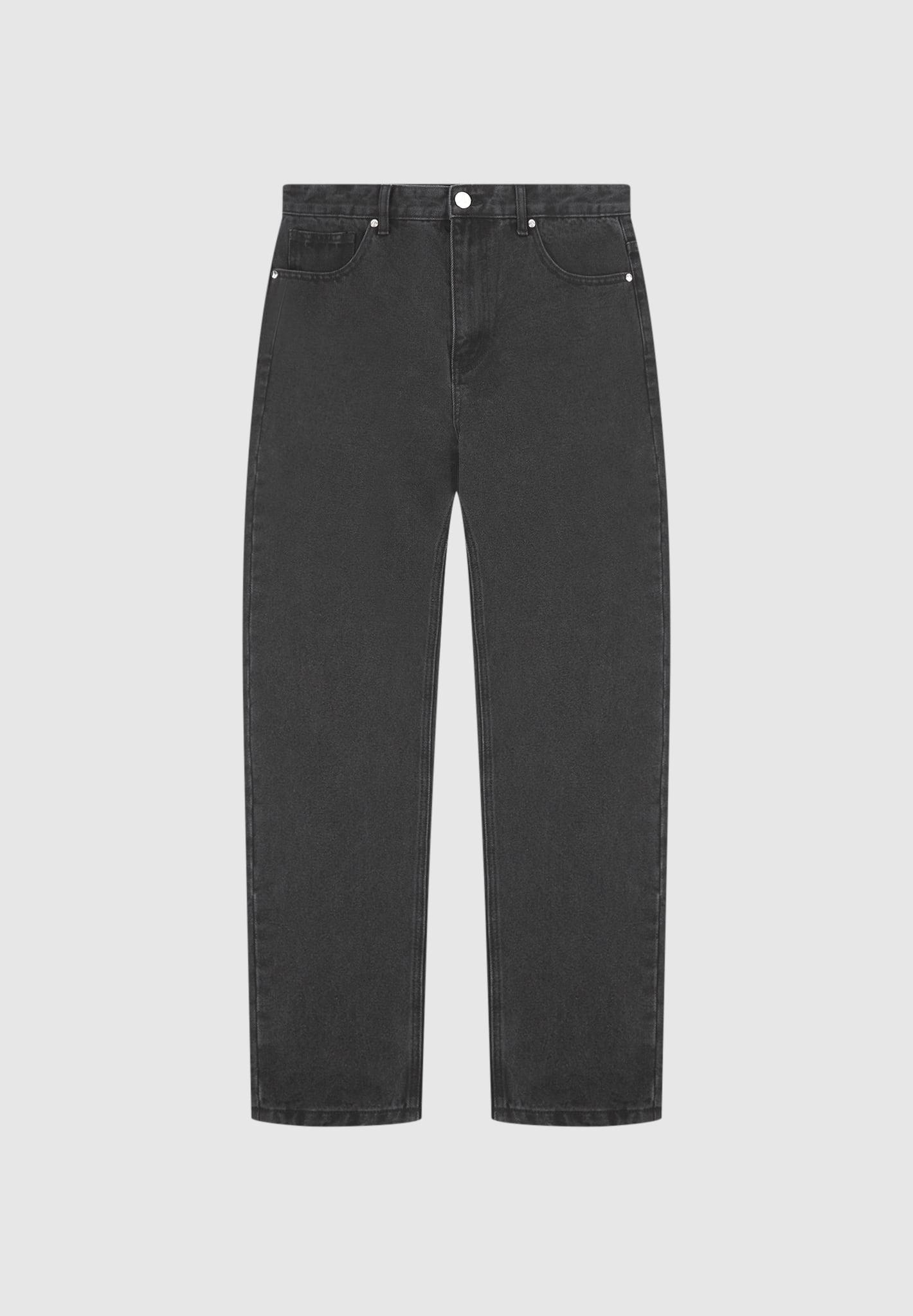 Regular Fit Jeans - Black Male Product Image